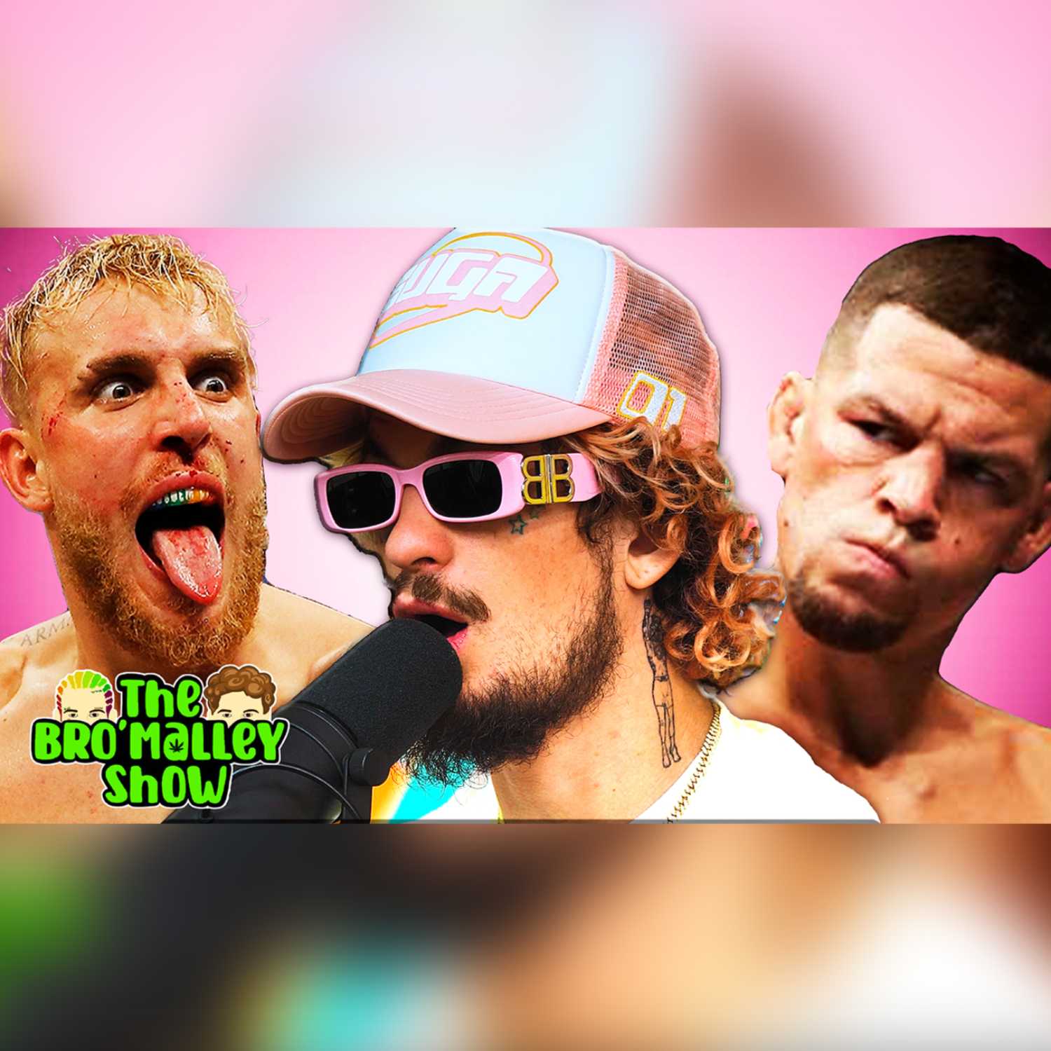 Jake Paul vs Nate Diaz Suga Reacts | BrOMalley Show Episode 103