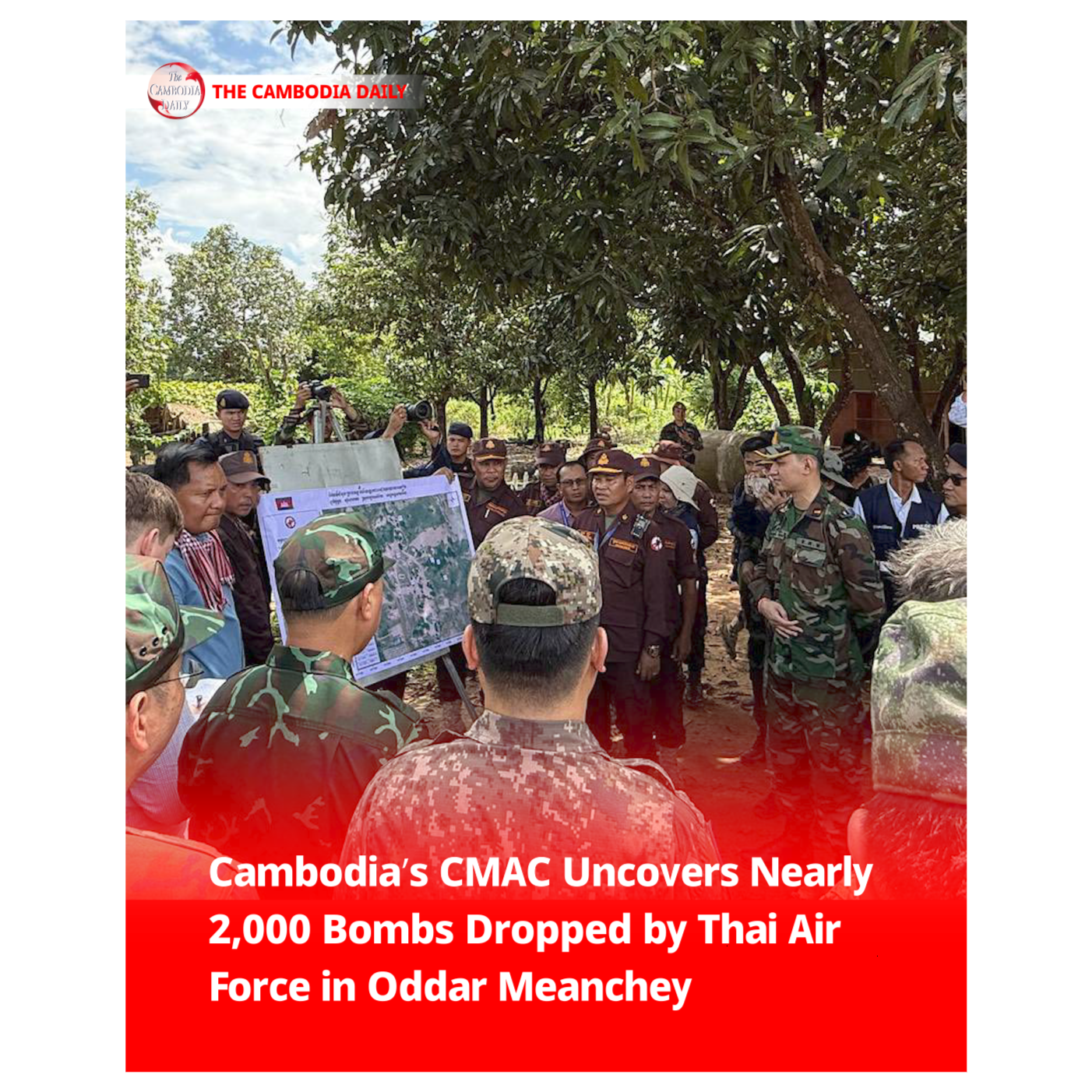 Cambodia’s CMAC Uncovers Nearly 2,000 Bombs Dropped by Thai Air Force in Oddar Meanchey episode artwork