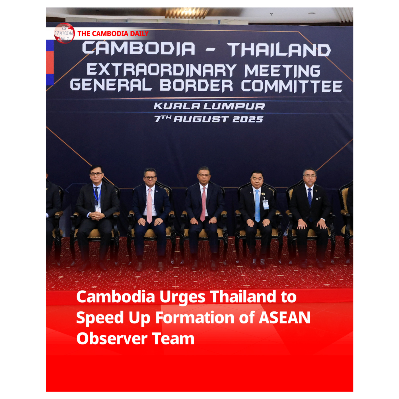 Cambodia Urges Thailand to Speed Up Formation of ASEAN Observer Team episode artwork
