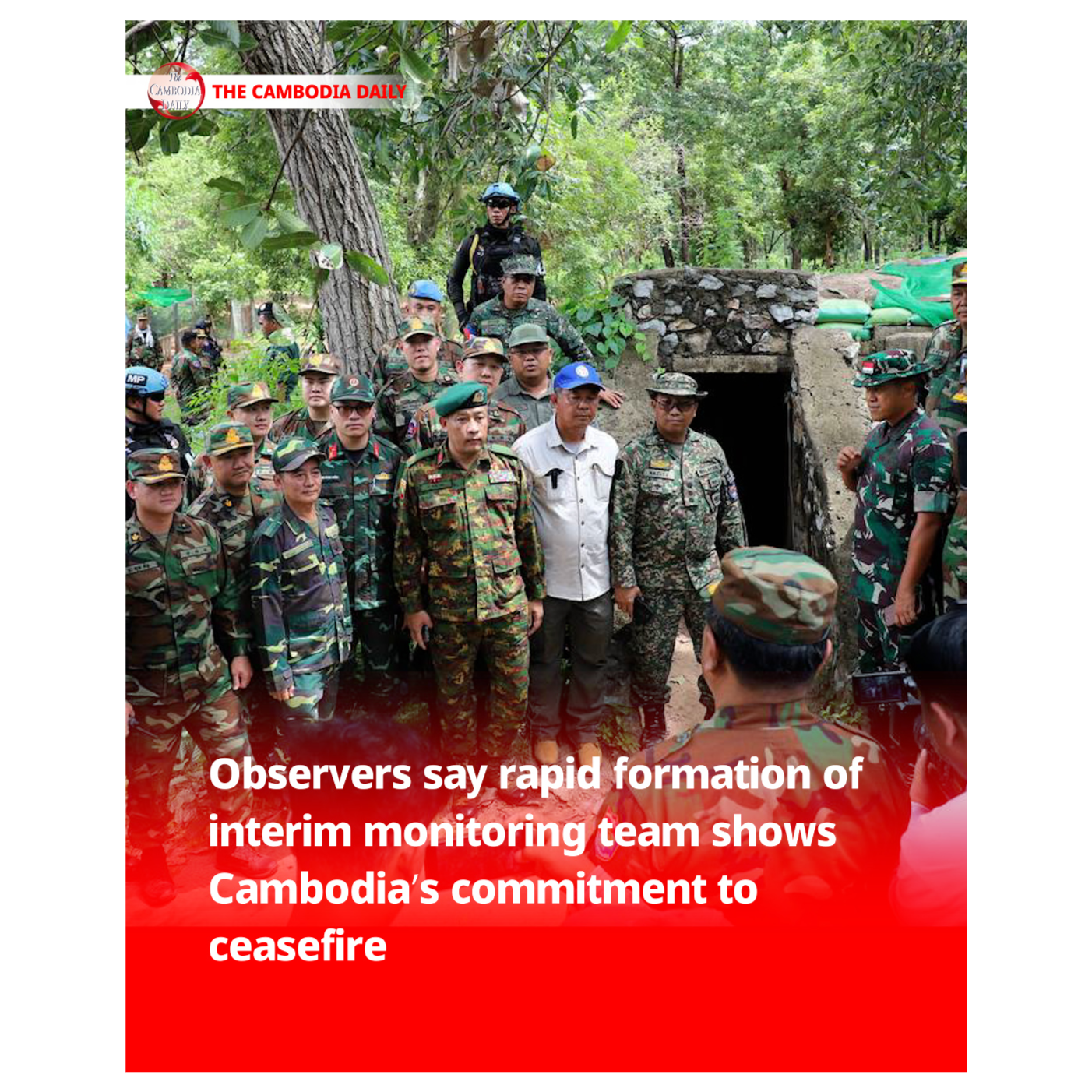 Observers say rapid formation of interim monitoring team shows Cambodia’s commitment to ceasefire episode artwork