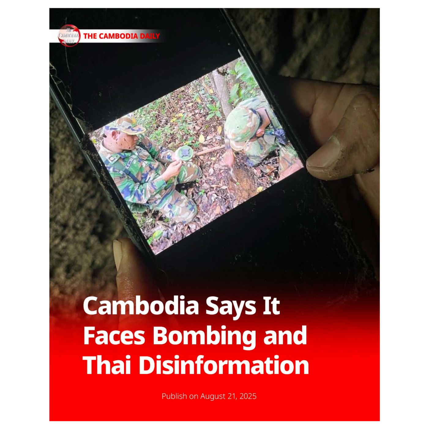 Cambodia Says It Faces Bombing and Thai Disinformation Over Landmines episode artwork