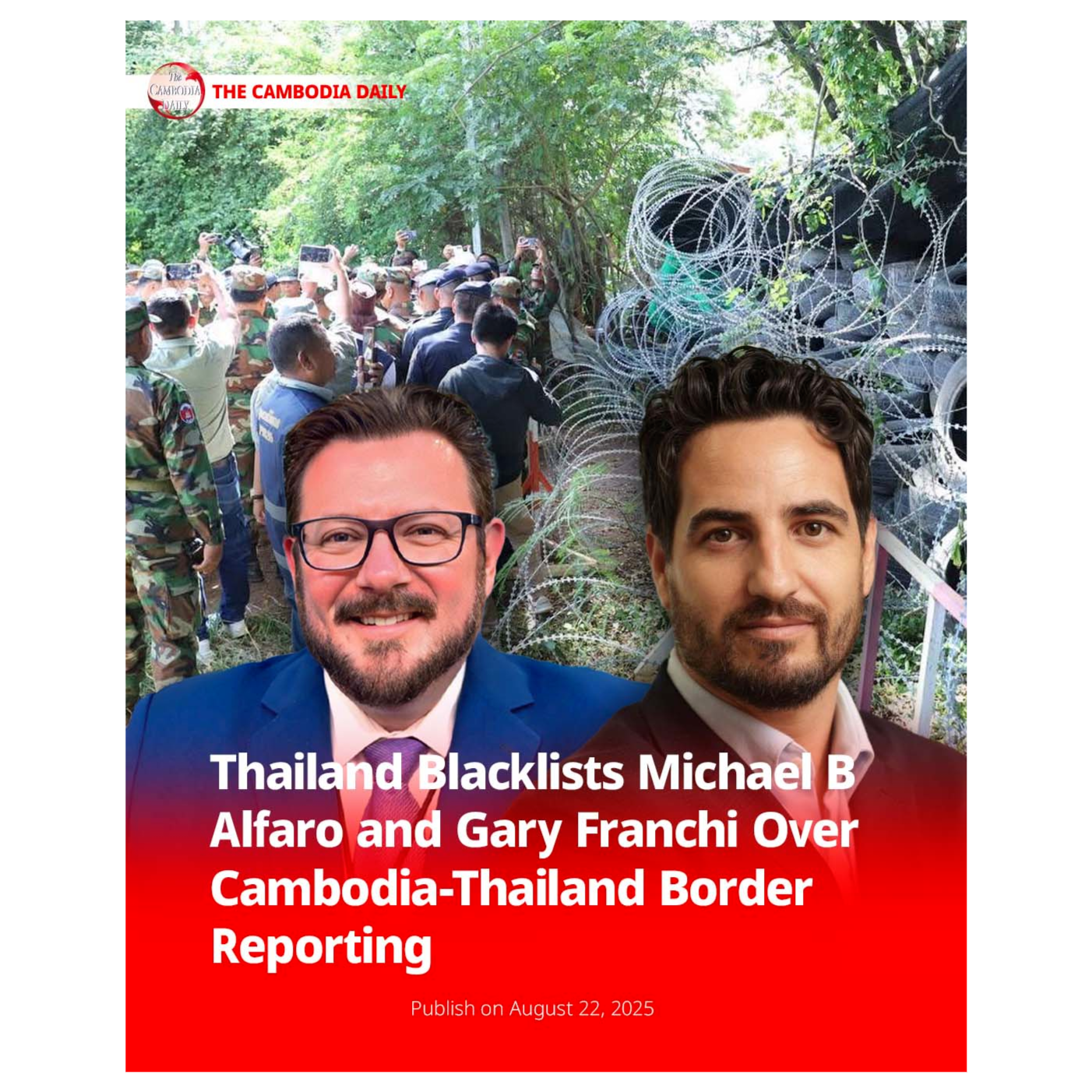 Thailand Blacklists Michael B Alfaro and Gary Franchi Over Cambodia-Thailand Border Reporting episode artwork