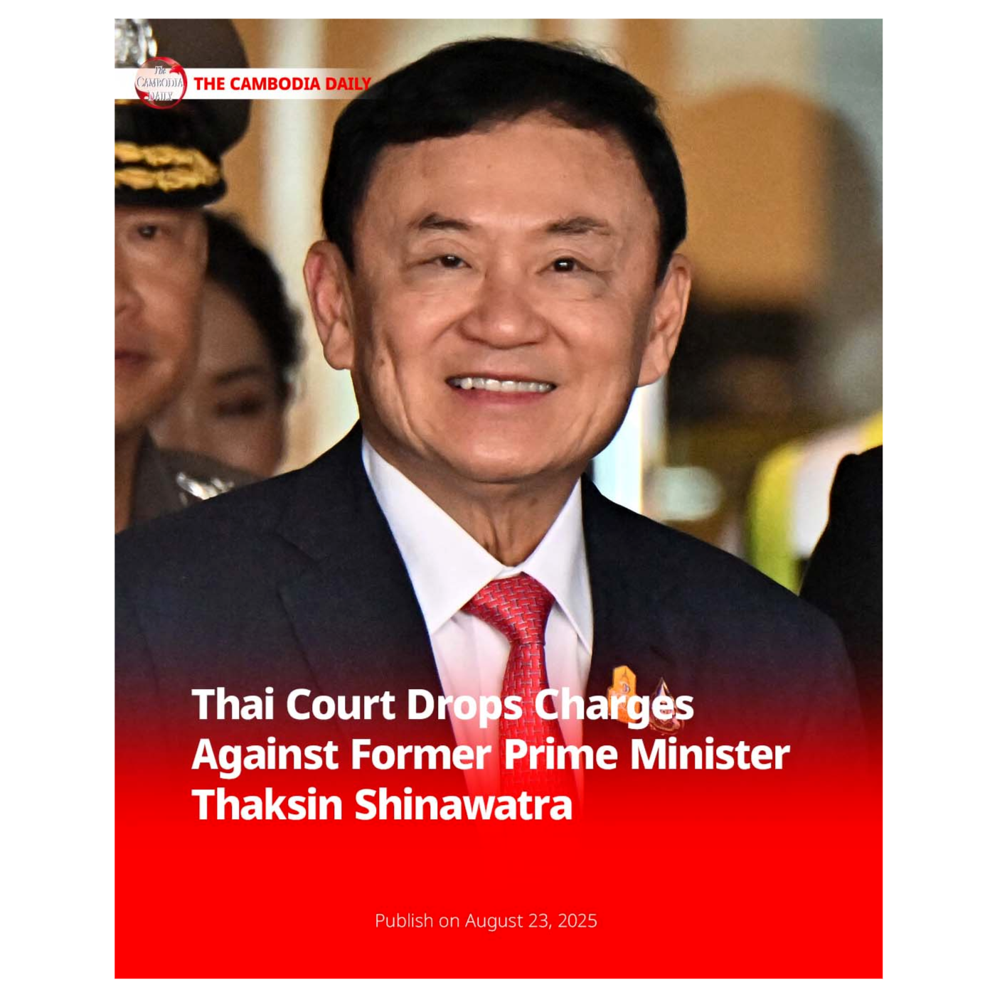 Thai Court Drops Charges Against Former Prime Minister Thaksin Shinawatra episode artwork