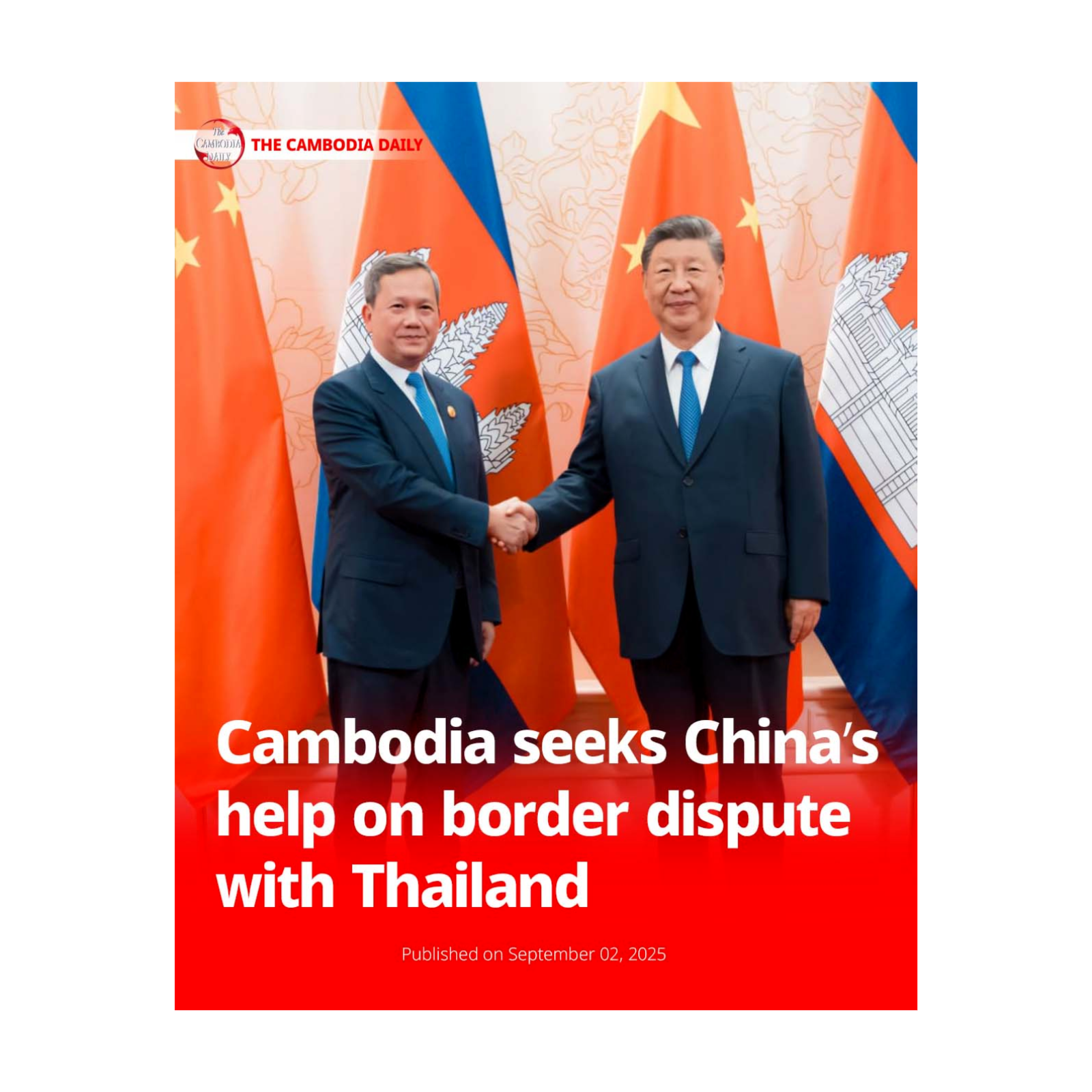 Cambodia seeks China’s help on border dispute with Thailand episode artwork