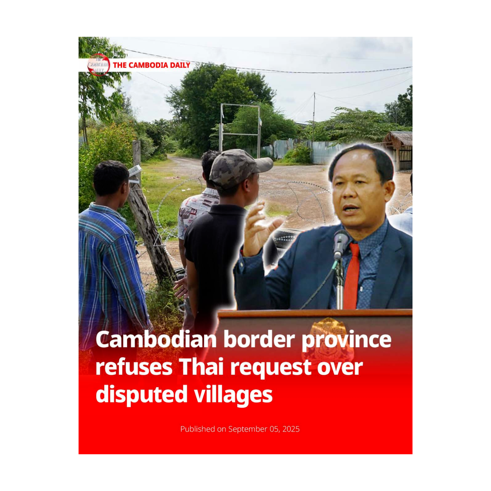 Cambodian border province refuses Thai request over disputed villages episode artwork