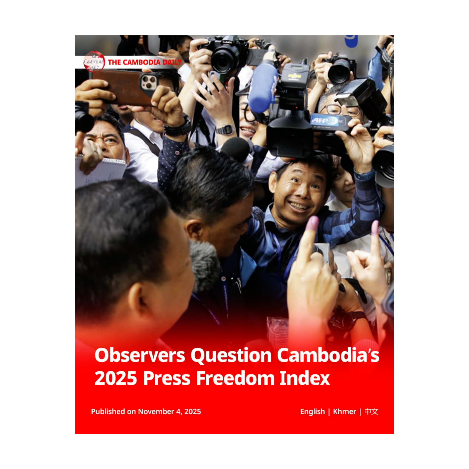 Observers Question Cambodia’s 2025 Press Freedom Index episode artwork