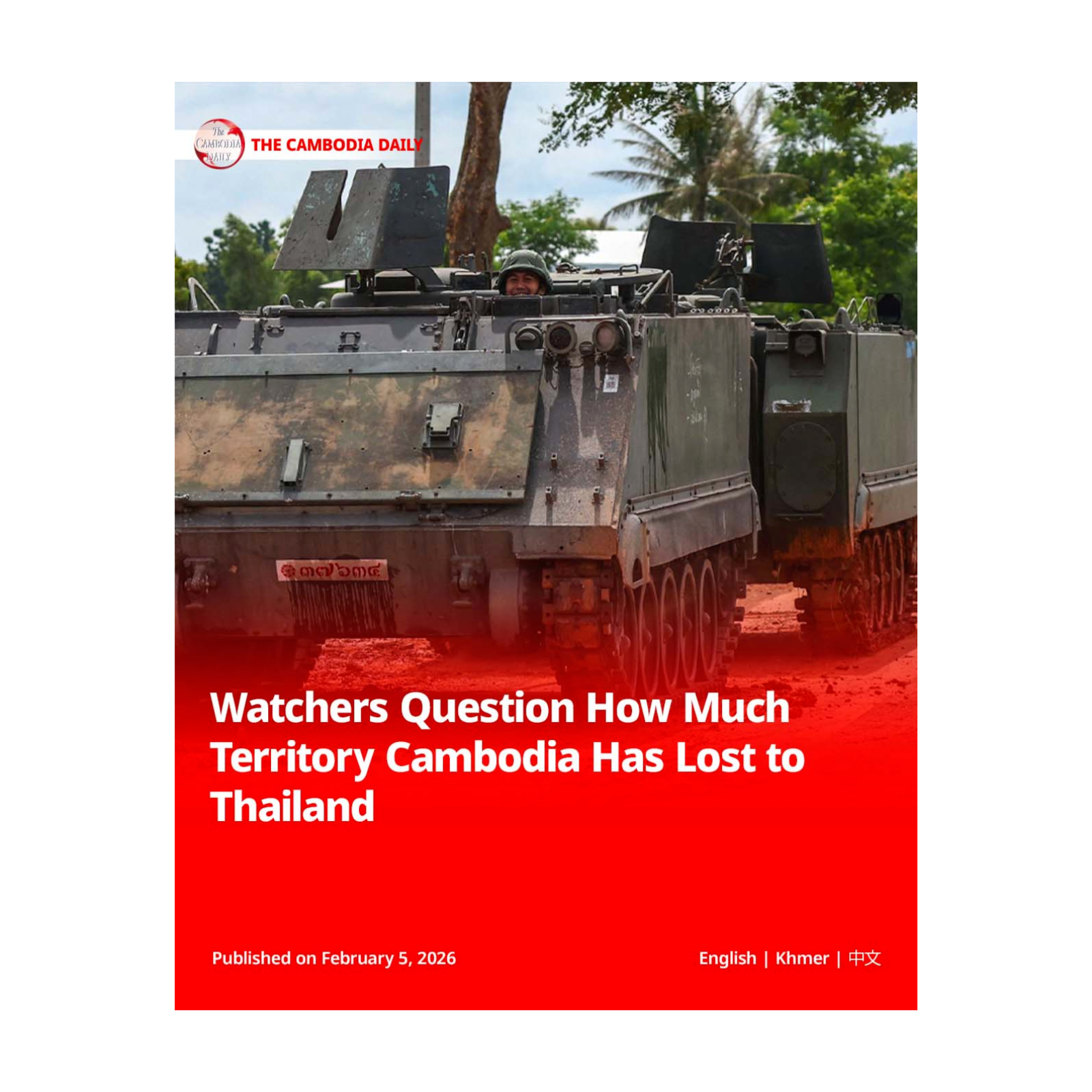 Watchers Question How Much Territory Cambodia Has Lost to Thailand episode artwork