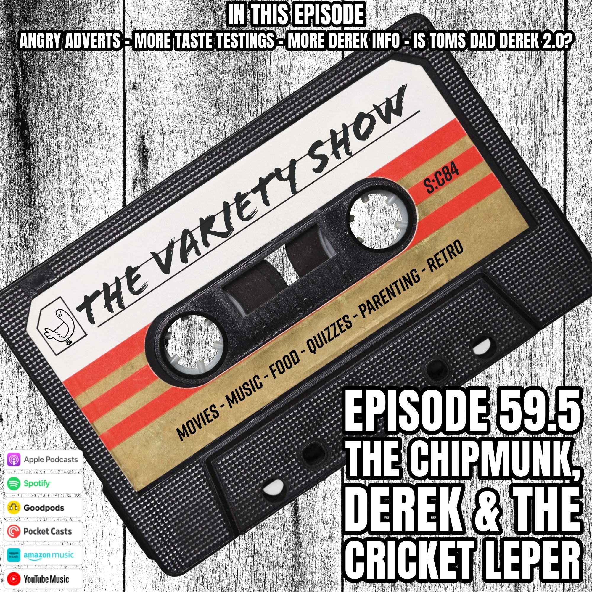 The Chipmunk, Derek & The Cricket Leper