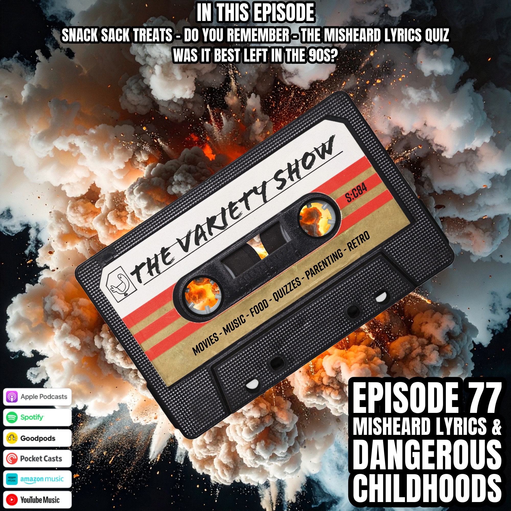 Misheard Lyrics & Dangerous Childhoods episode artwork