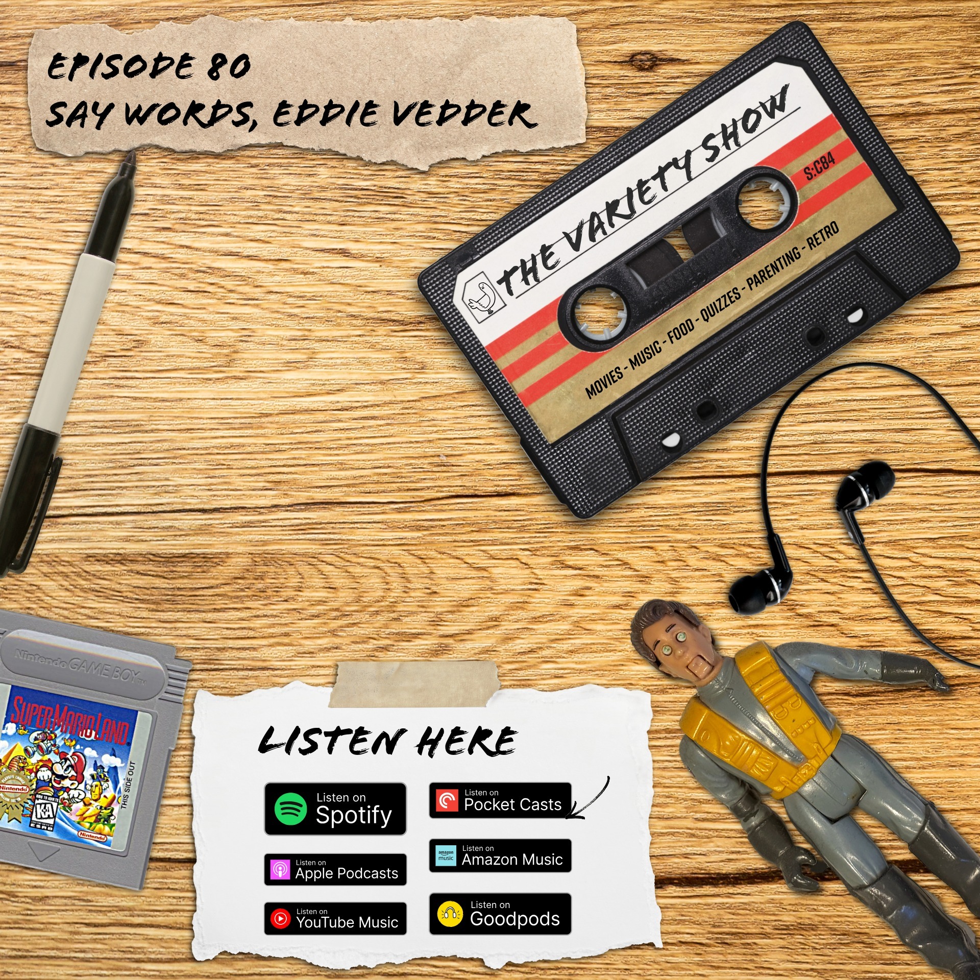 Say words, Eddie Vedder episode artwork