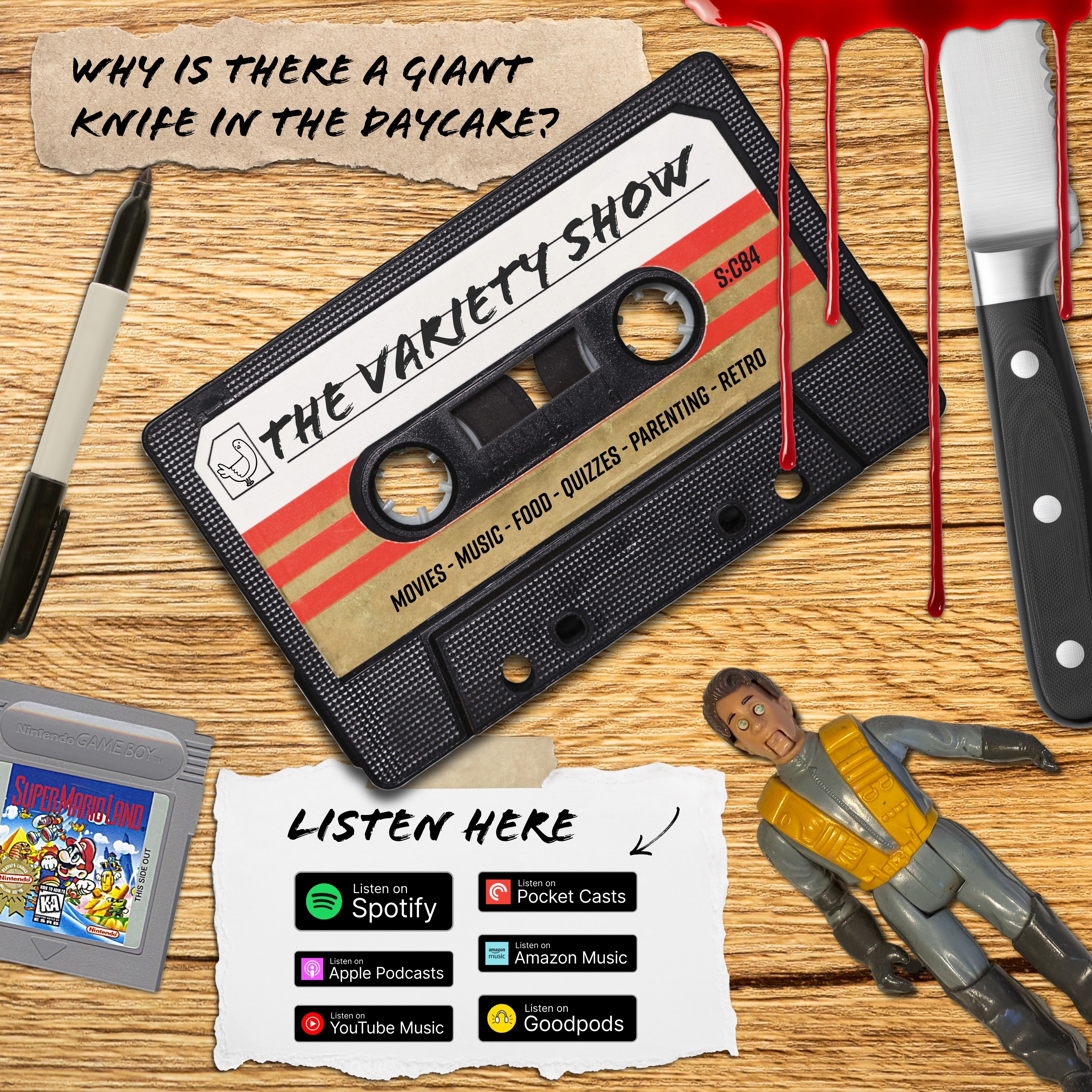 Why Is There A Giant Knife In The Daycare? episode artwork