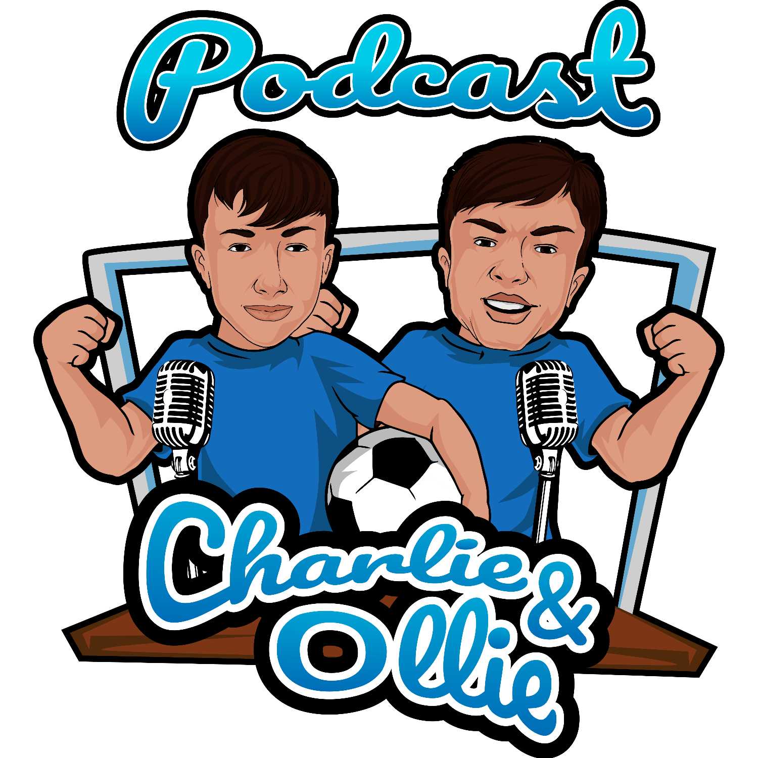 The Charlie and Ollie podcast cover art