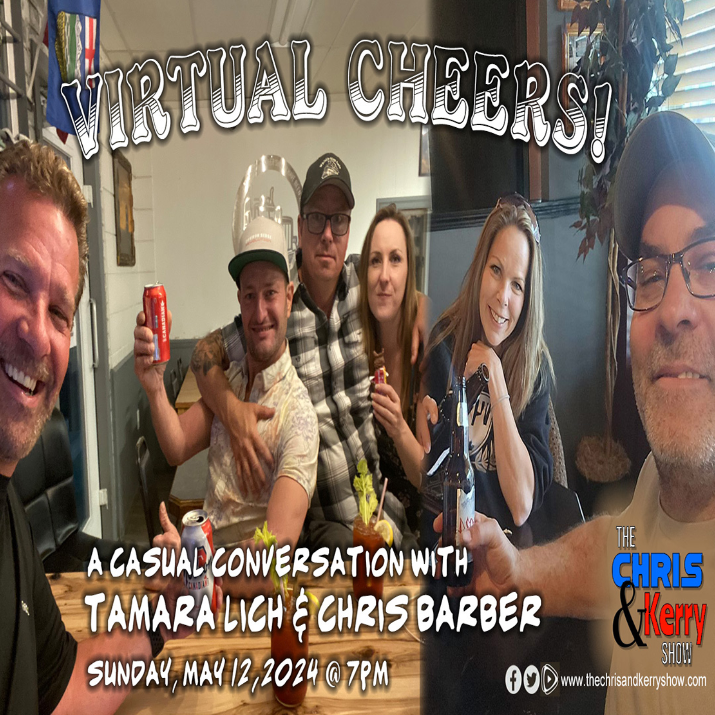 240512 Virtual Cheers: A casual conversation with Tamara Lich & Chris Barber episode artwork