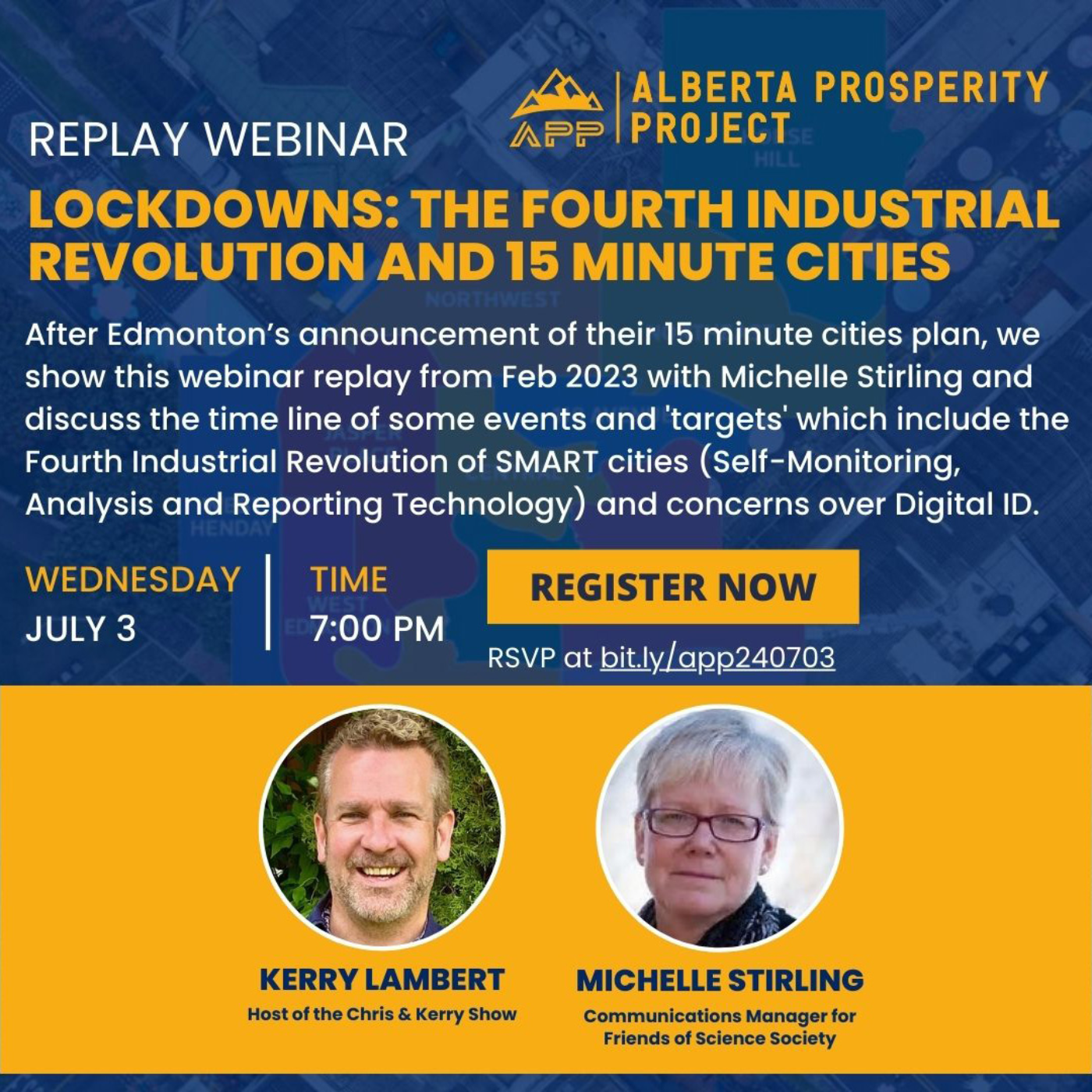 240703 APP Webinar REPLAY: Lockdowns: The Fourth Industrial Revolution and 15 Minute Cities episode artwork