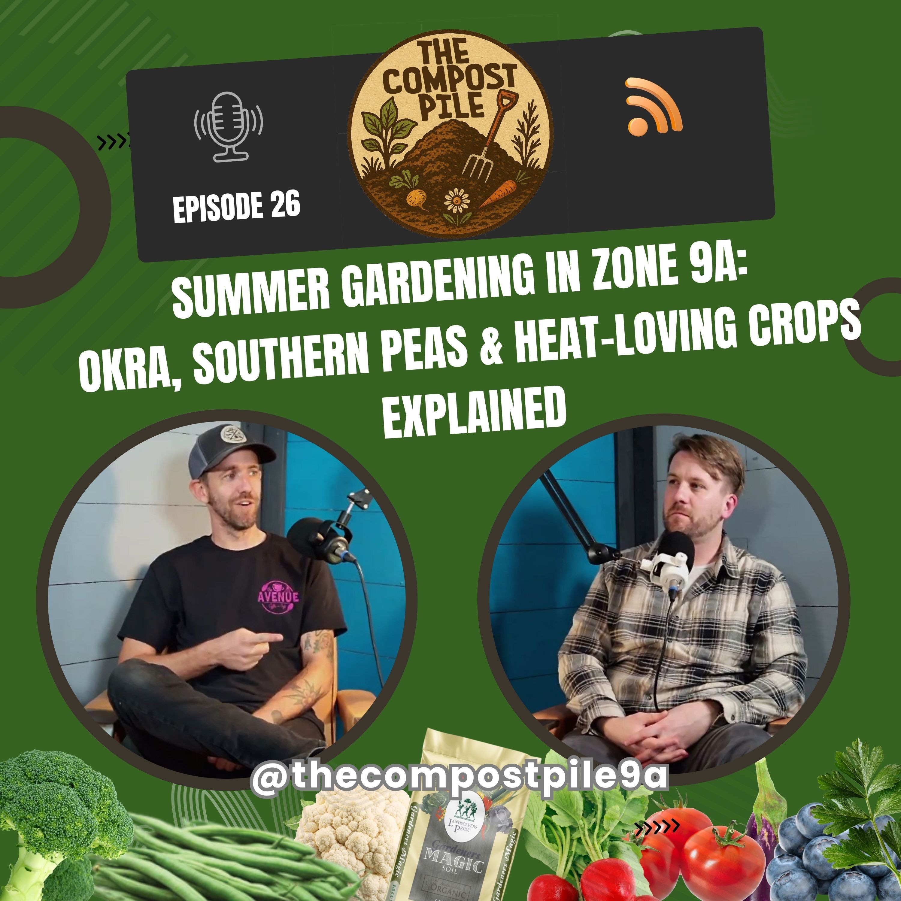 Zone 9a Summer Gardening: Okra, Peas & Heat-Loving Crops