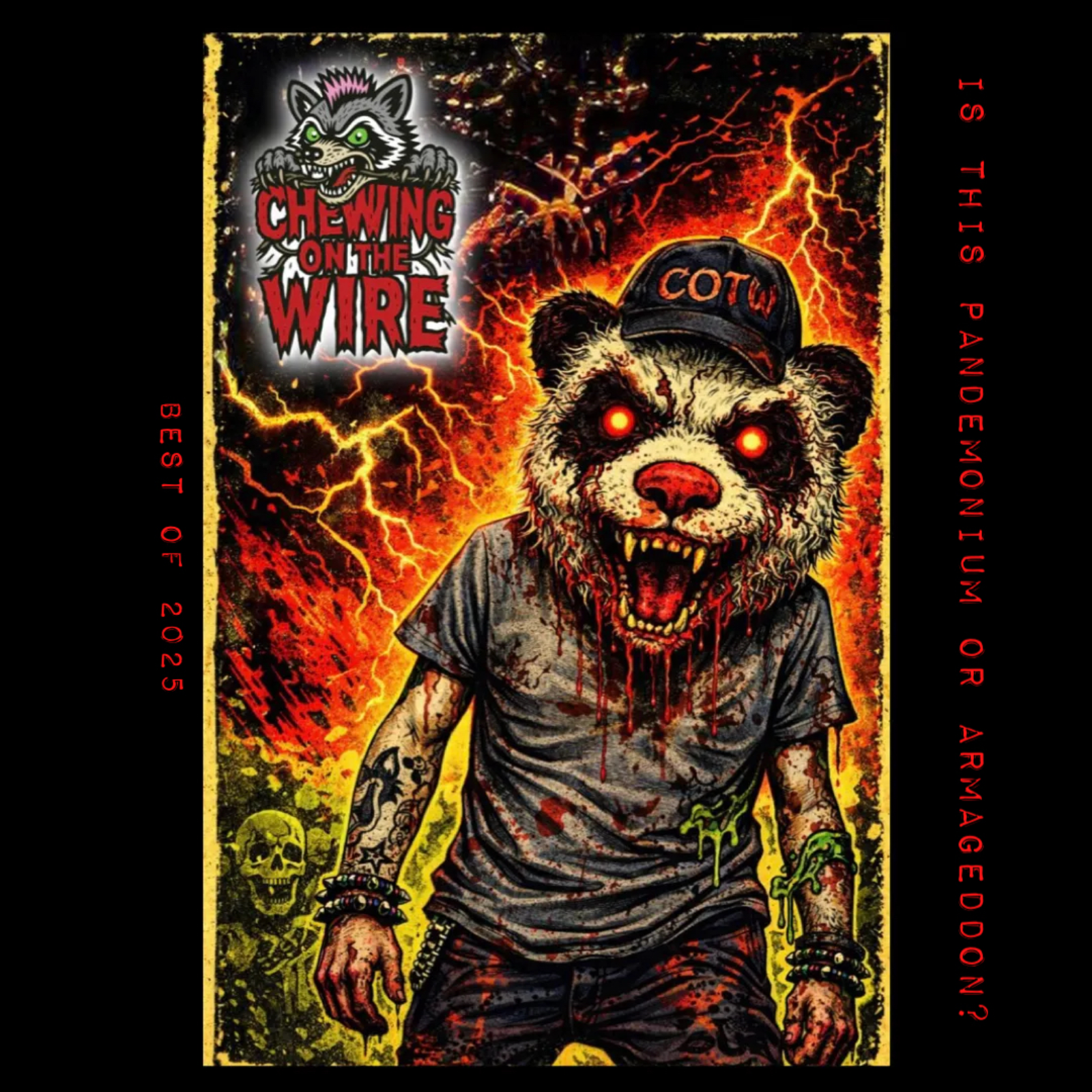 Chewing on the Wire Radio - Is this Pandemonium or Armageddon? - Best of 2025 episode artwork