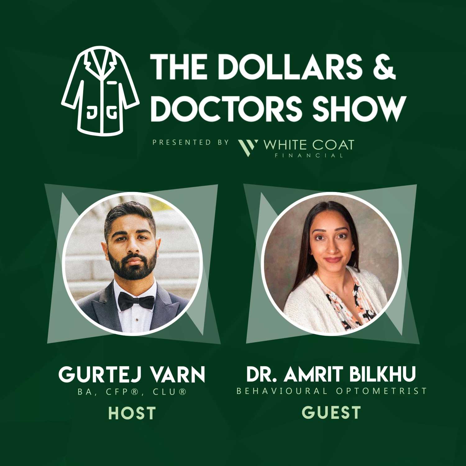 Episode 7: Dr. Amrit Bilkhu - Podcasting, Suspecting Abuse, Pediatric Optometry, & Starting a Clinic!