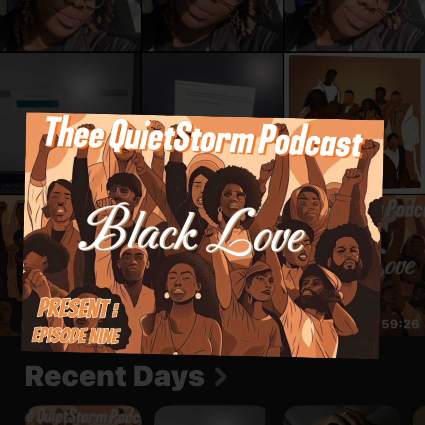 Thee Quietstorm Podcast Episode Nine: Black Love podcast artwork