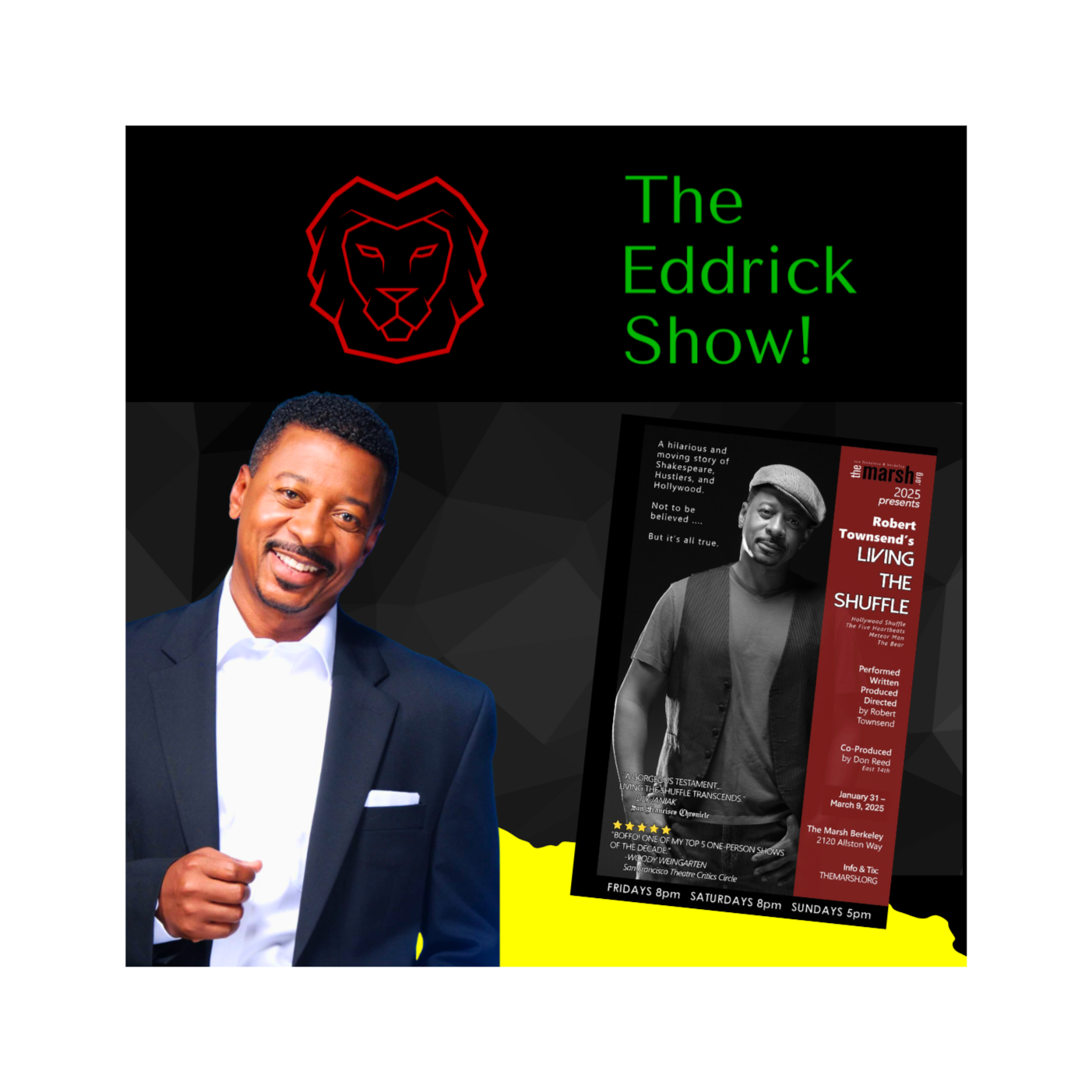 Robert Townsend: Living The Shuffle - A Journey of Self-Discovery and Artistic Expression episode artwork