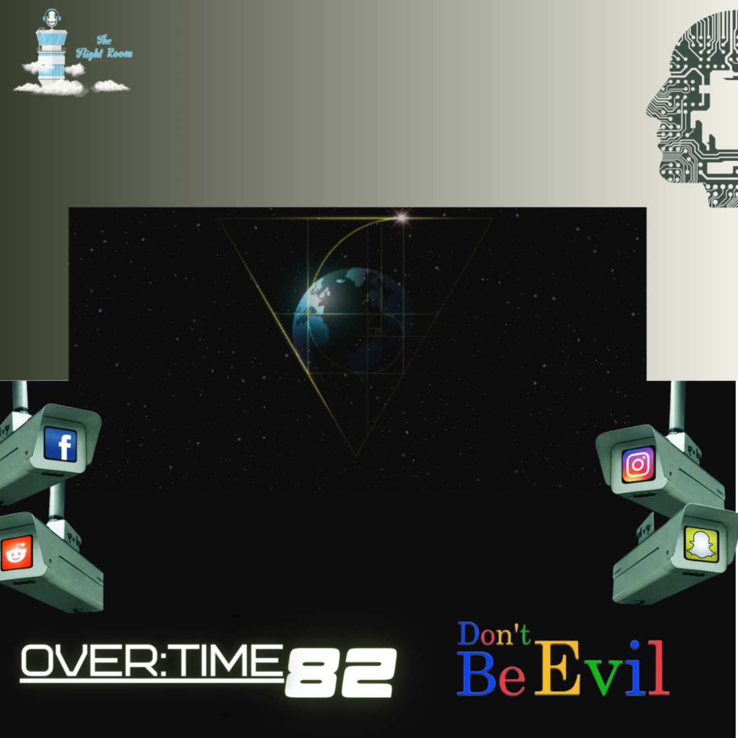 OVER:TIME WITH THE FLIGHT ROOM #82 ( AI SURVEILLANCE, DEEPMIND, LAMDA)