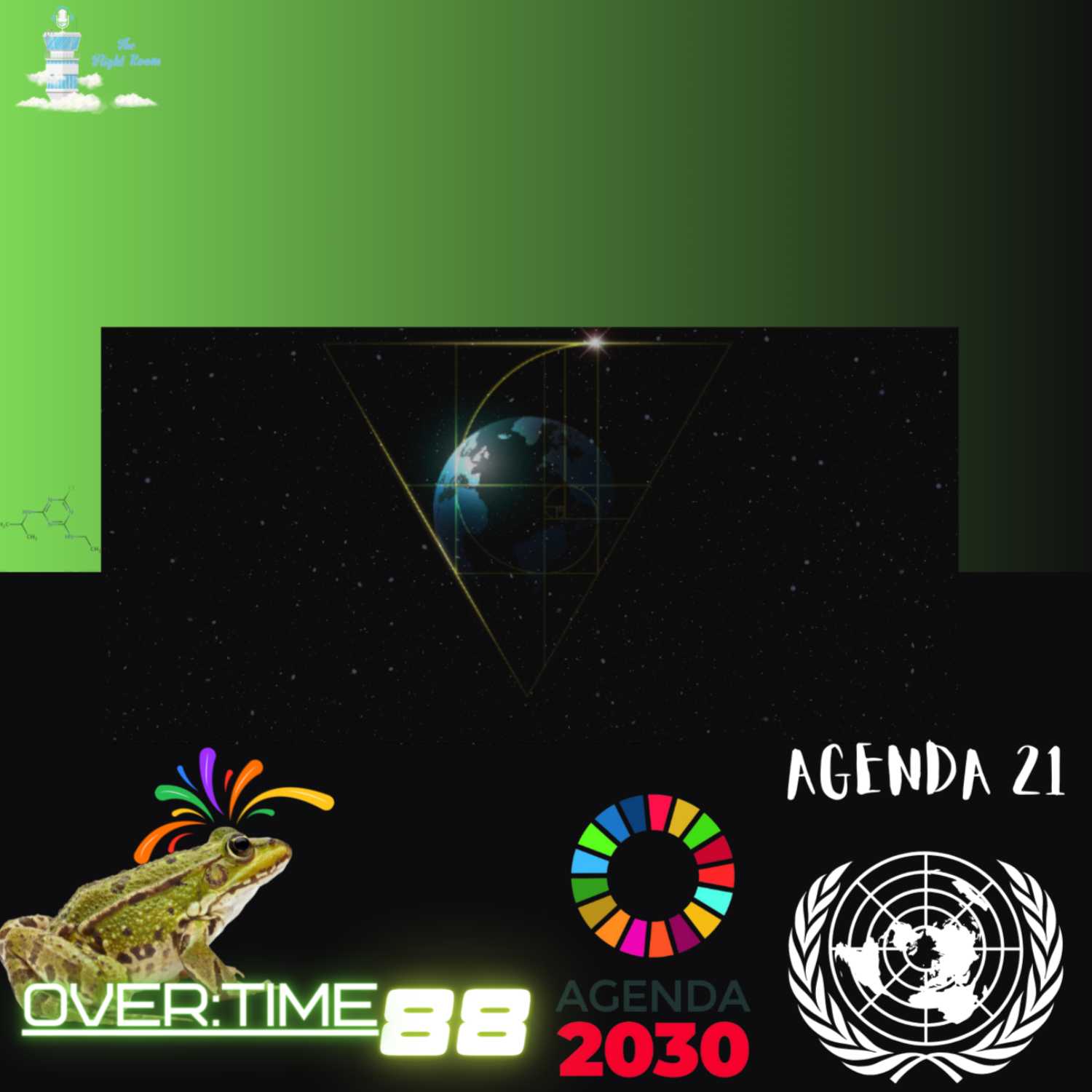 OVER:TIME WITH THE FLIGHT ROOM #88( 2021/2030 AGENDA, WILDLANDS PROJECT , GAYFROGS)