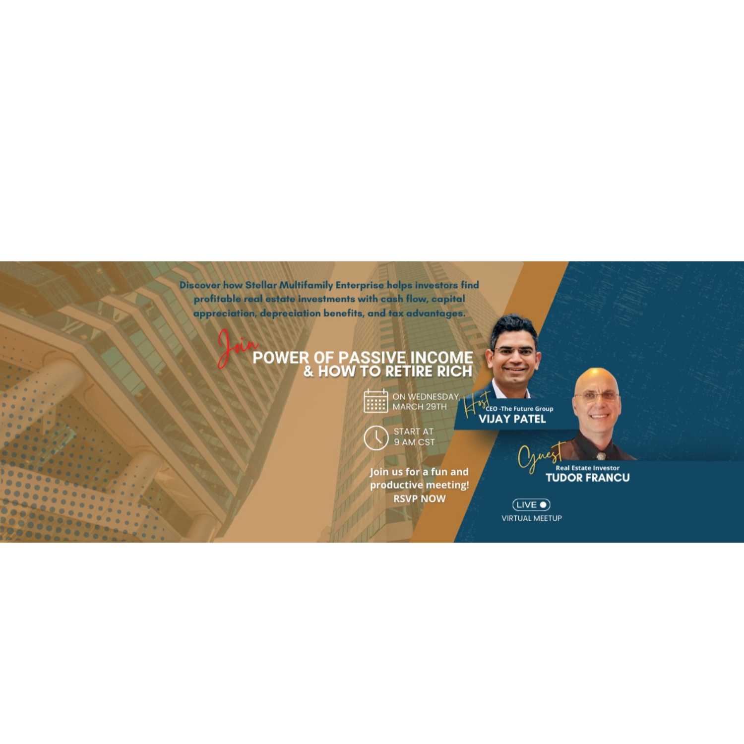 Power of Passive Investment, How to Retire Rich. Session 1 Episode 2 with Tudor Francu Part 5