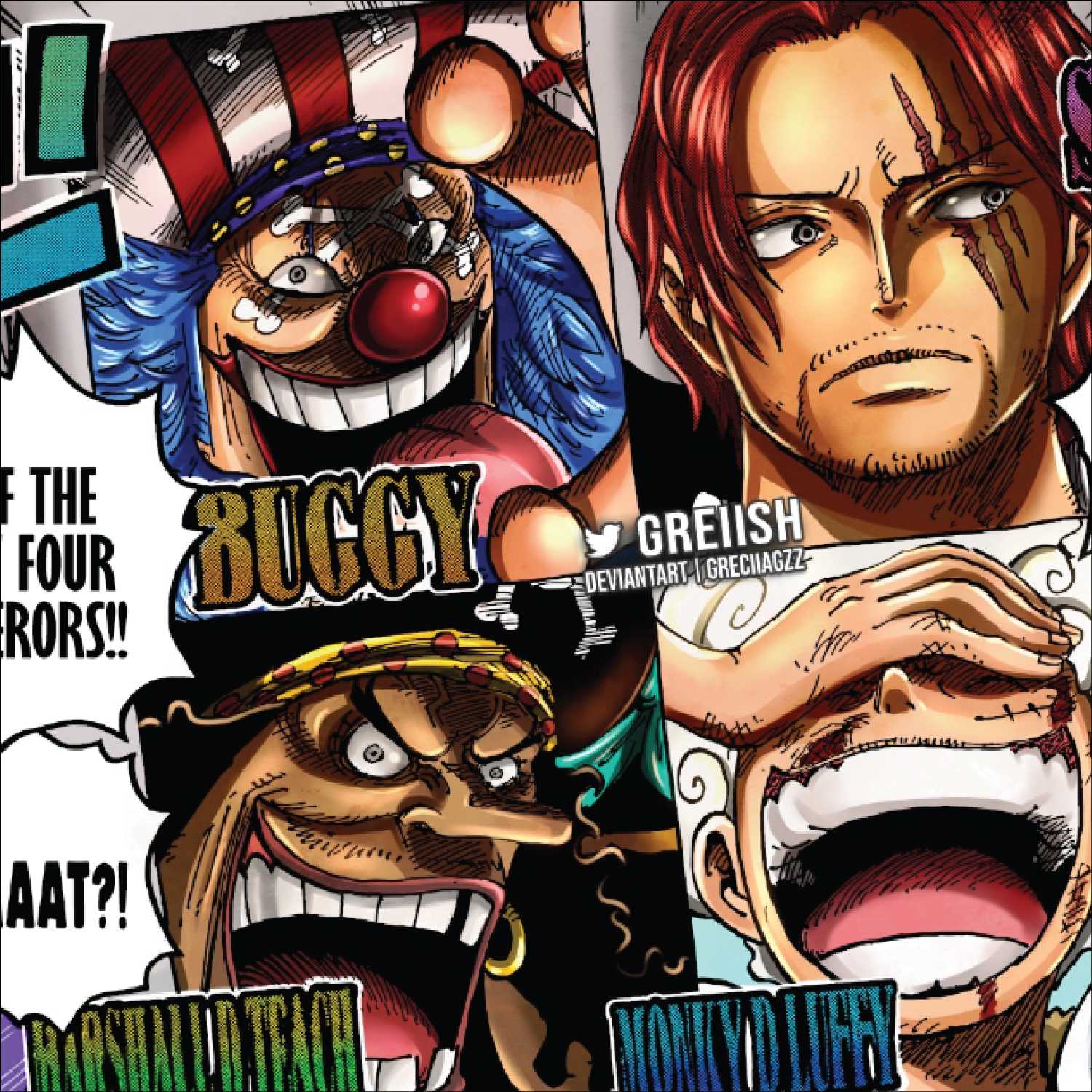 The Glands\' One Piece Cast
