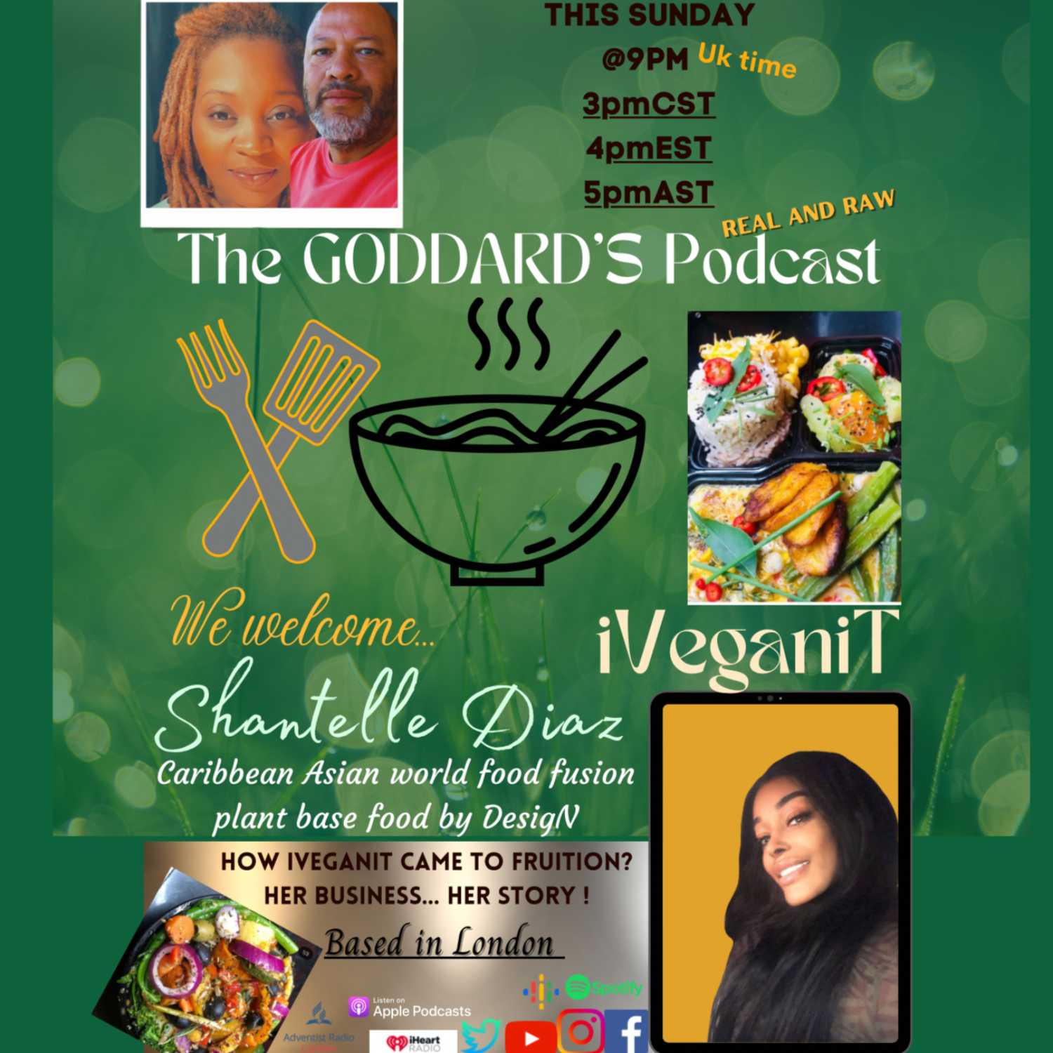 We Welcome Shantelle Diaz/ IVeganIT  Her business her Story !!