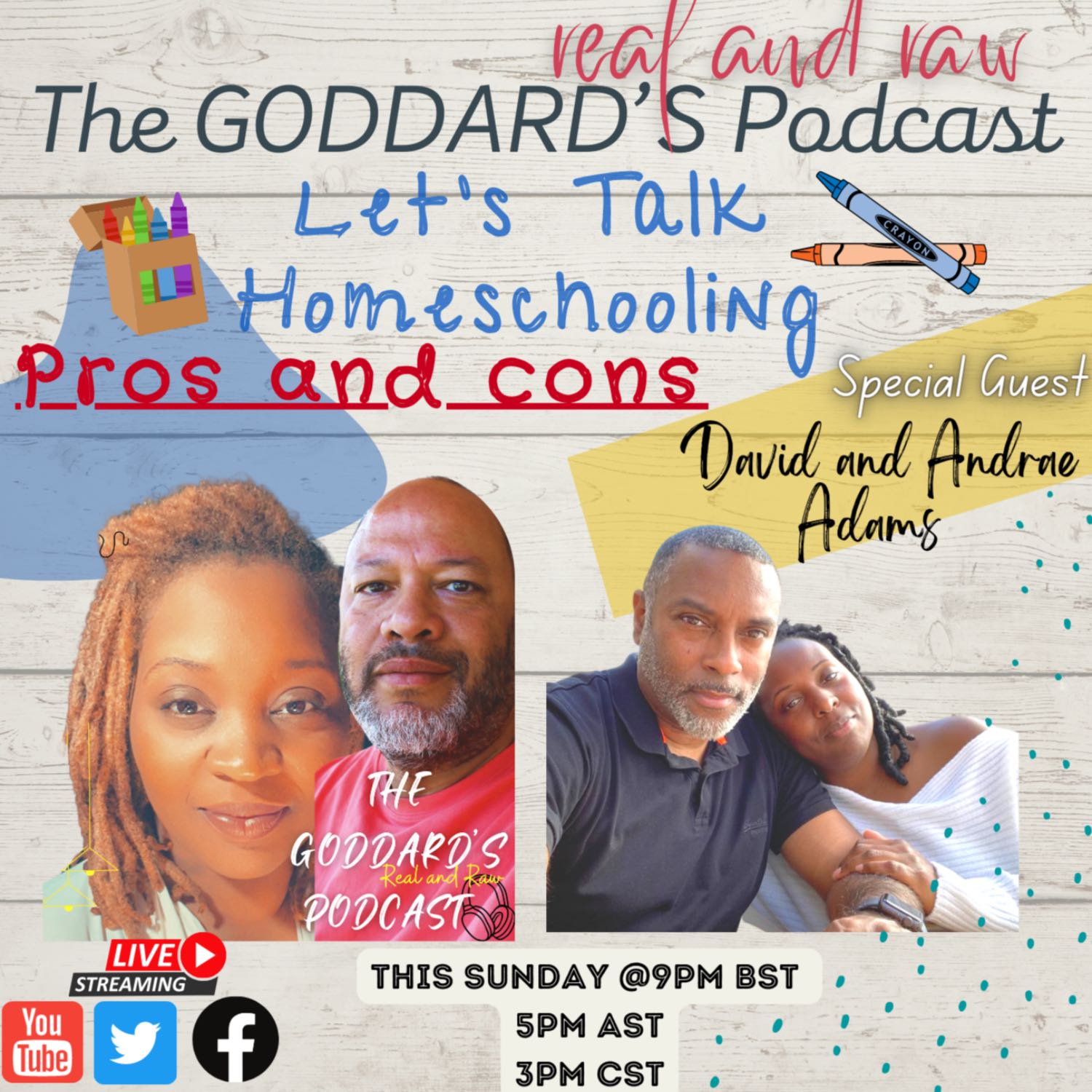 Lets Talk Homeschooling Pros And Cons With Special Guest David And Andrea Adams