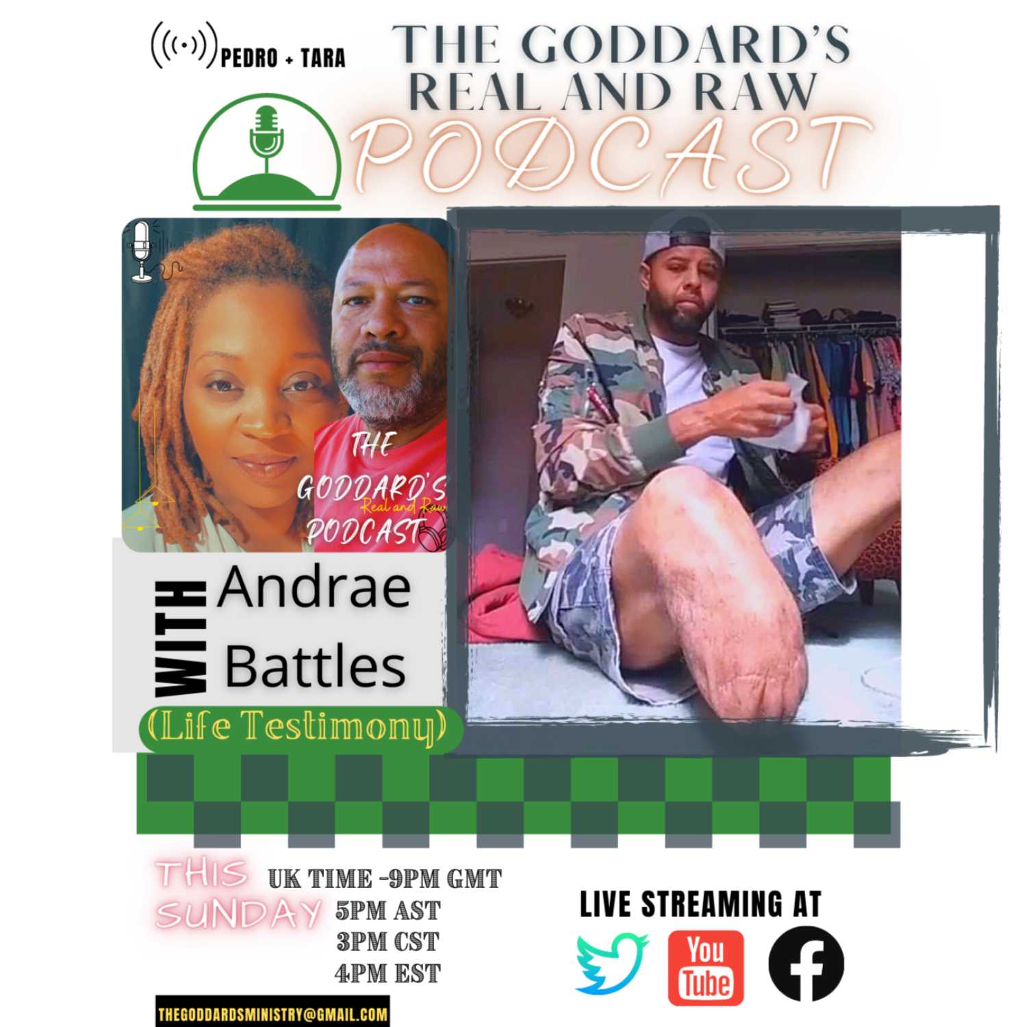 We Welcome Andrae Battles Life Testimony!