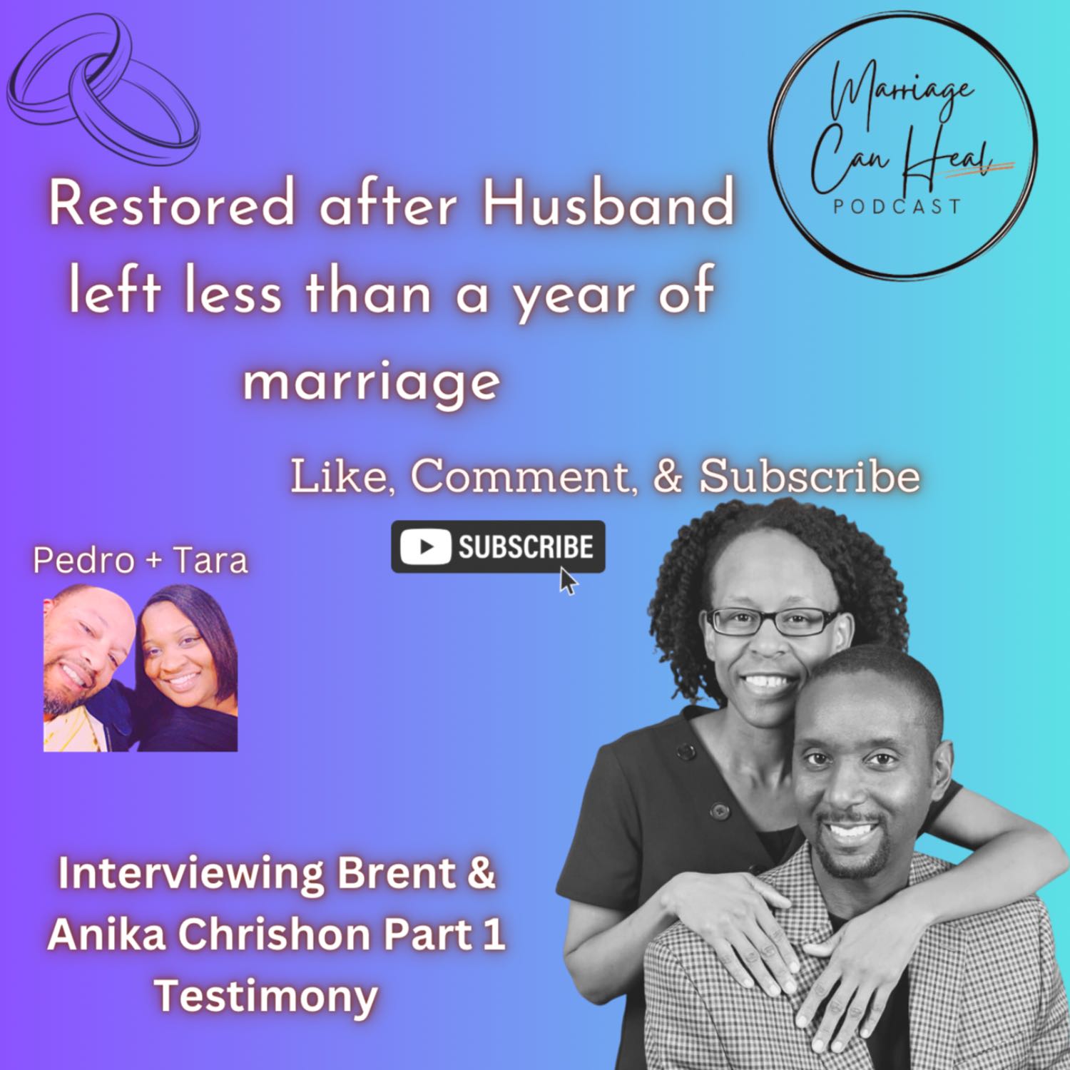 Restored after Husband left less than a year of marriage\GUEST: BRENT & ANIKA CHRISHON TESTIMONY) PART 1