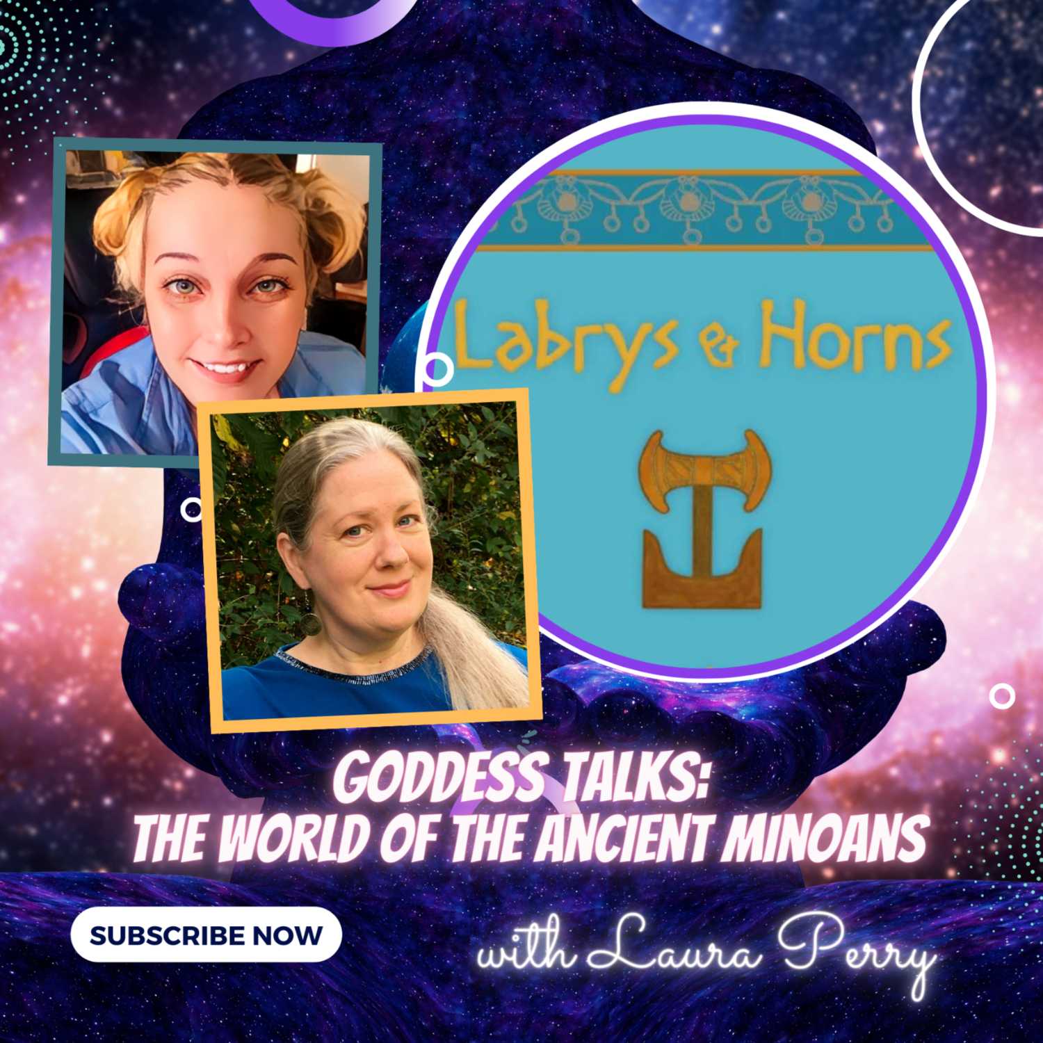 GODDESS TALKS: The World of the Ancient Minoans  - with Laura Perry