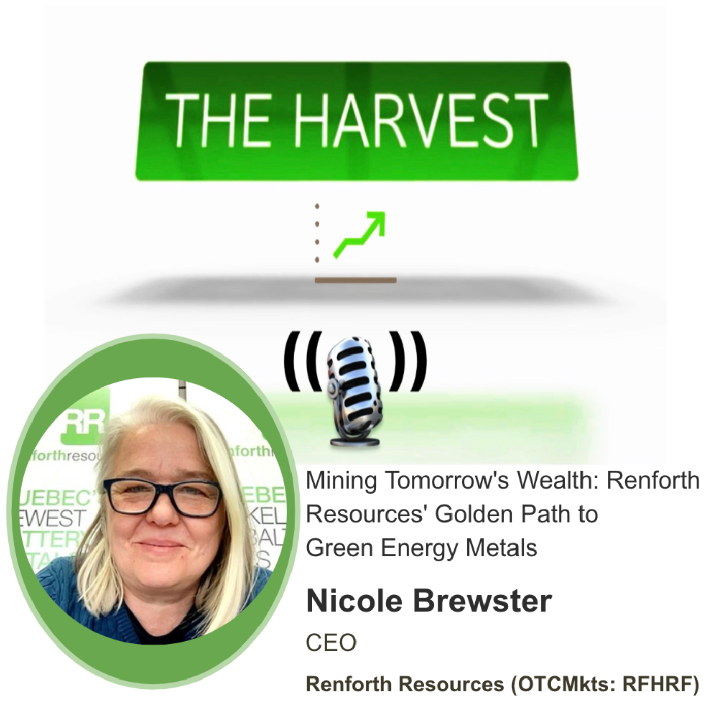 CEO INTERVIEW: Mining Tomorrow's Wealth: Renforth Resources' Golden Path to Green Energy Metals episode artwork