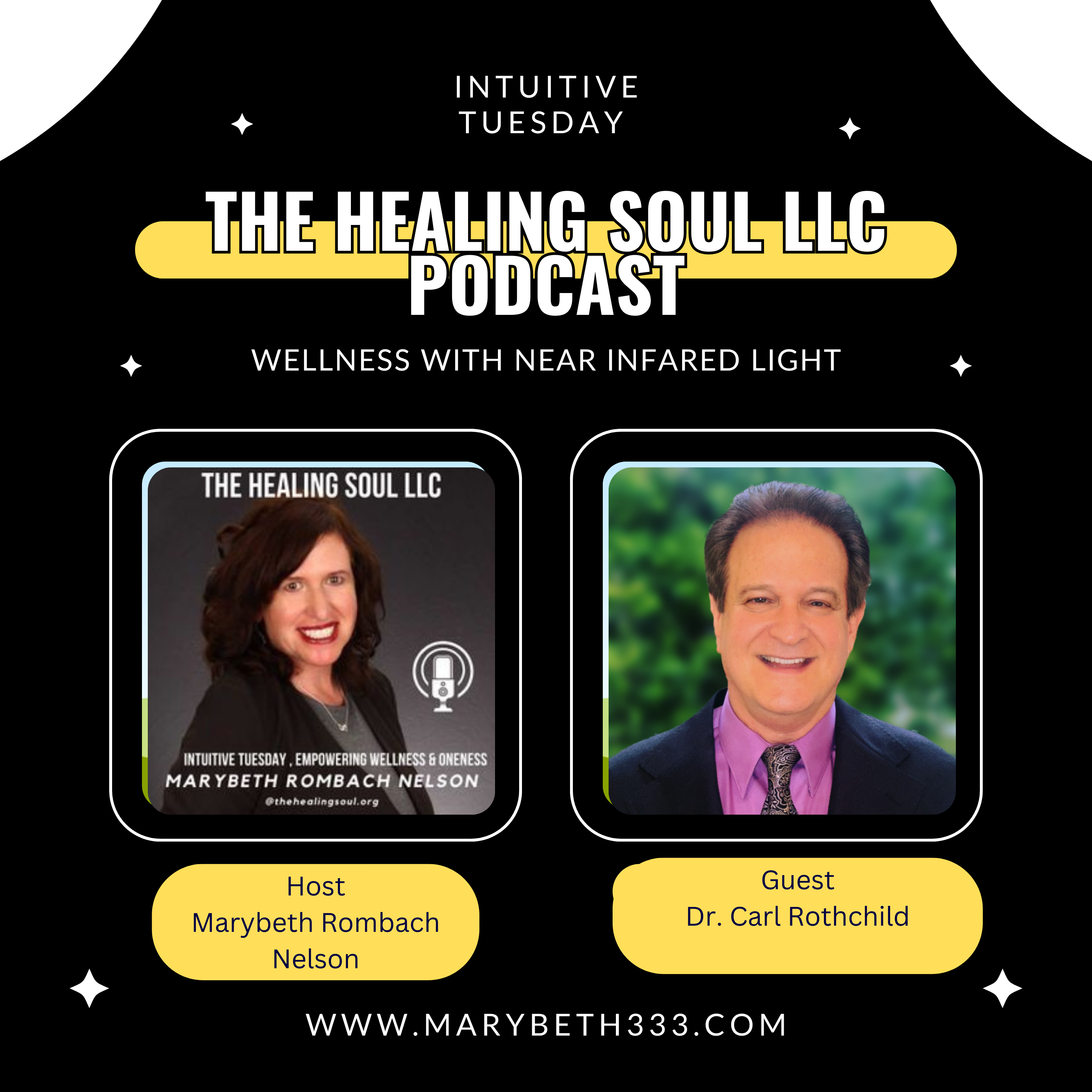 The Healing Soul LLC podcast with host Marybeth Rombach Nelson