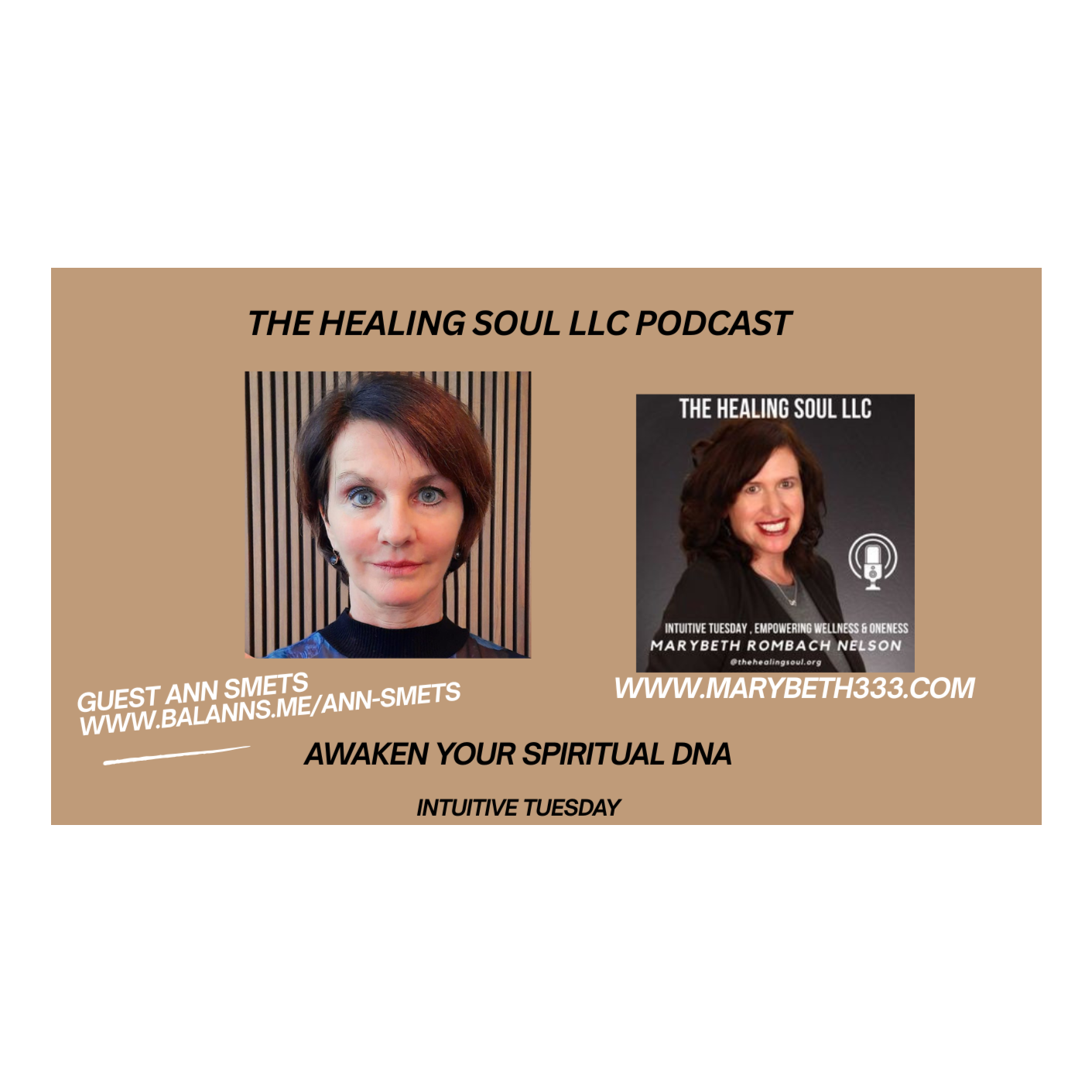 The Healing Soul LLC podcast with host Marybeth Rombach Nelson