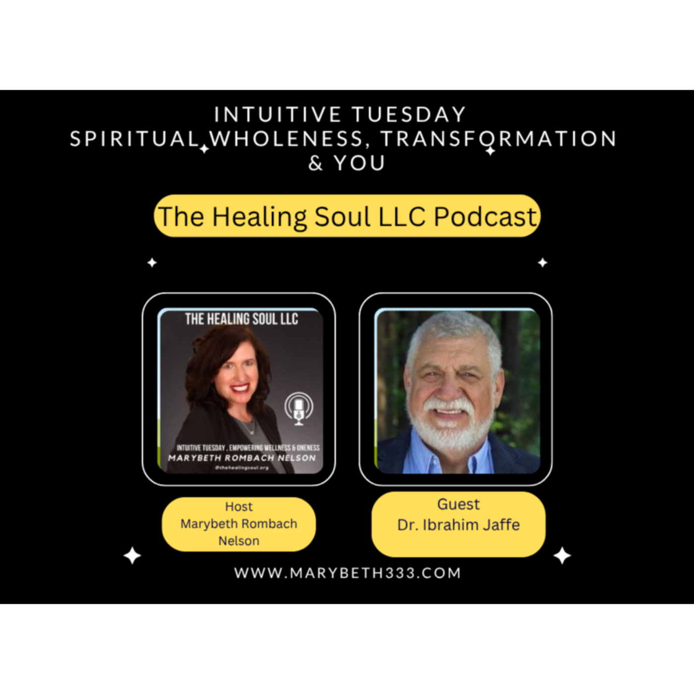 The Healing Soul LLC podcast with host Marybeth Rombach Nelson