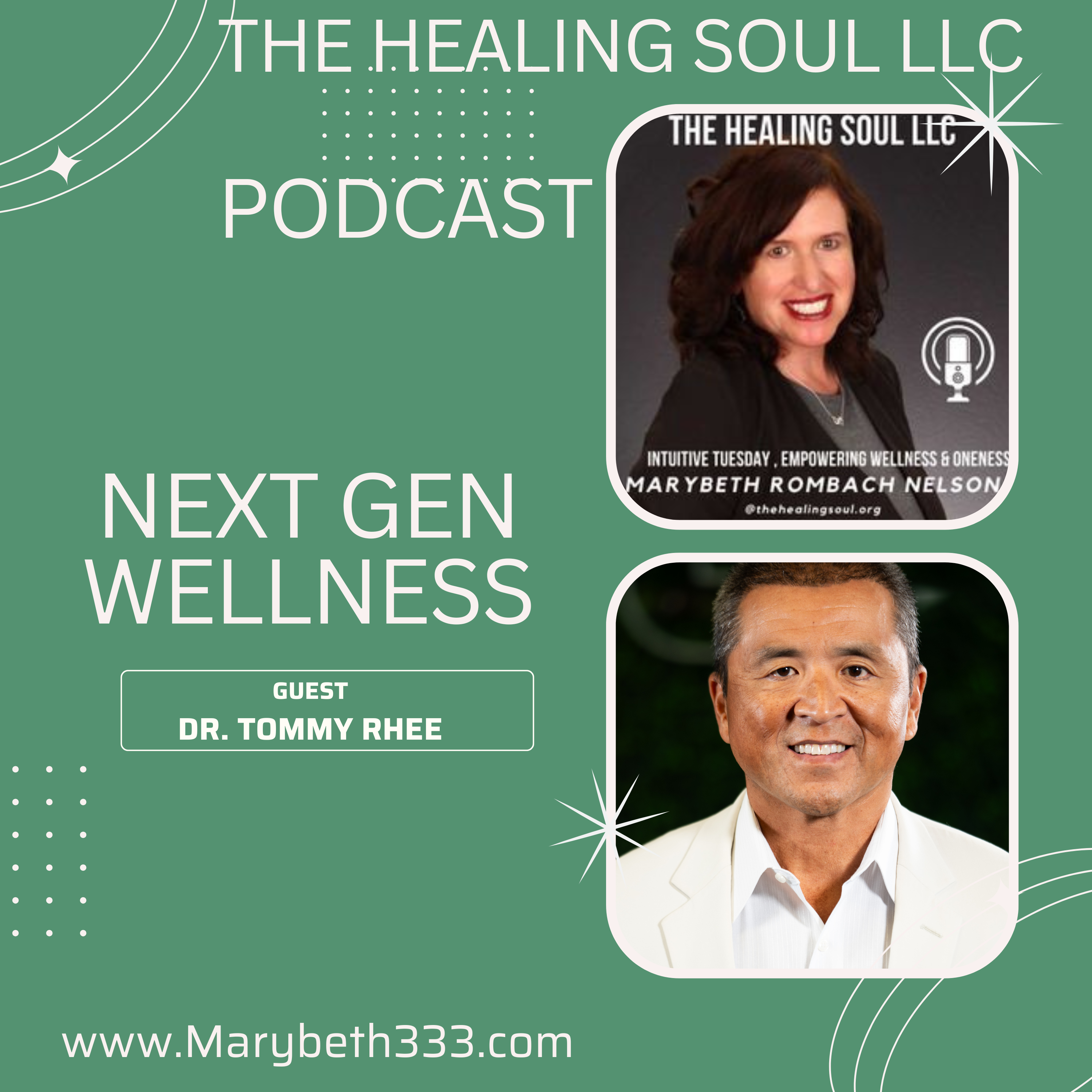 The Healing Soul LLC podcast with host Marybeth Rombach Nelson