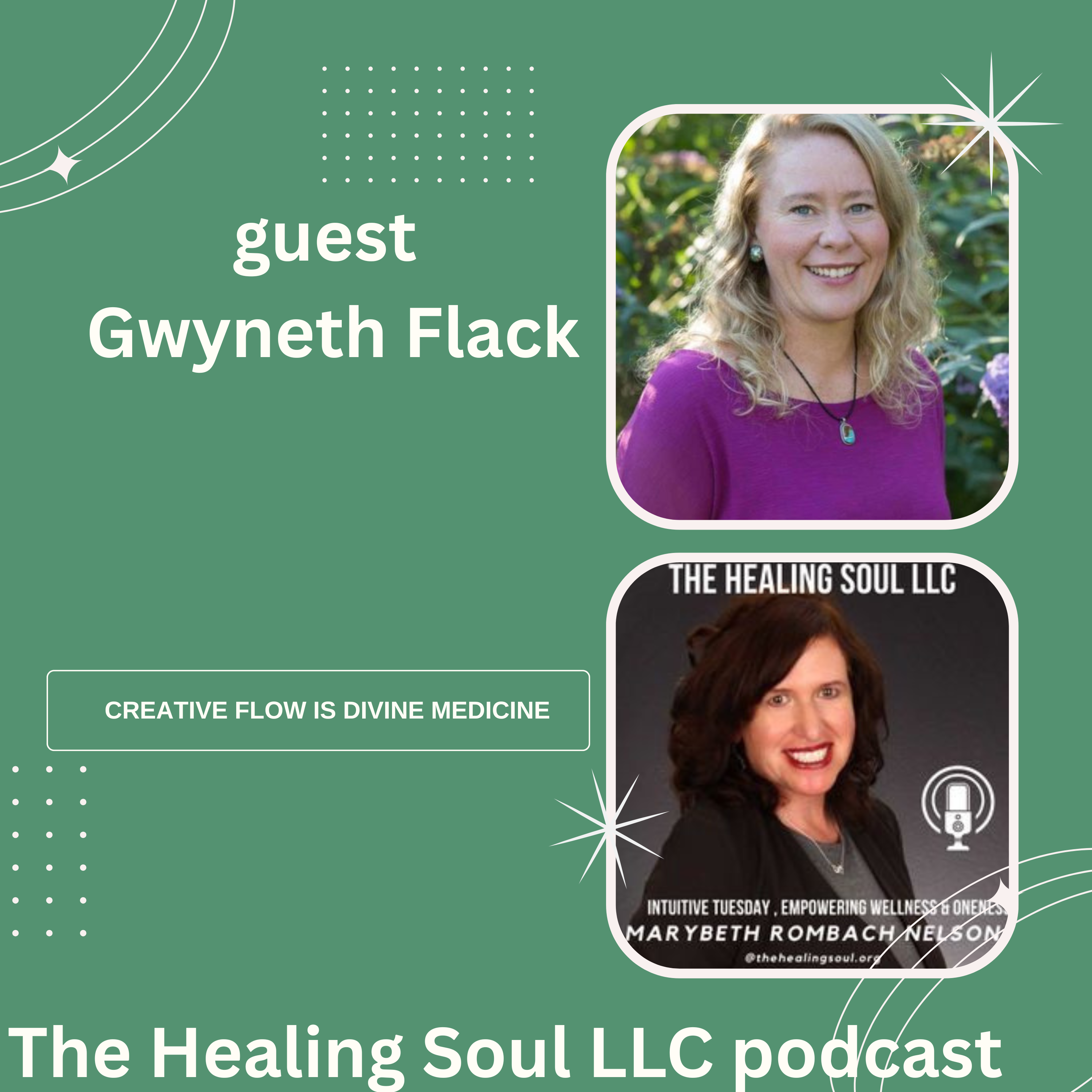 The Healing Soul LLC podcast with host Marybeth Rombach Nelson