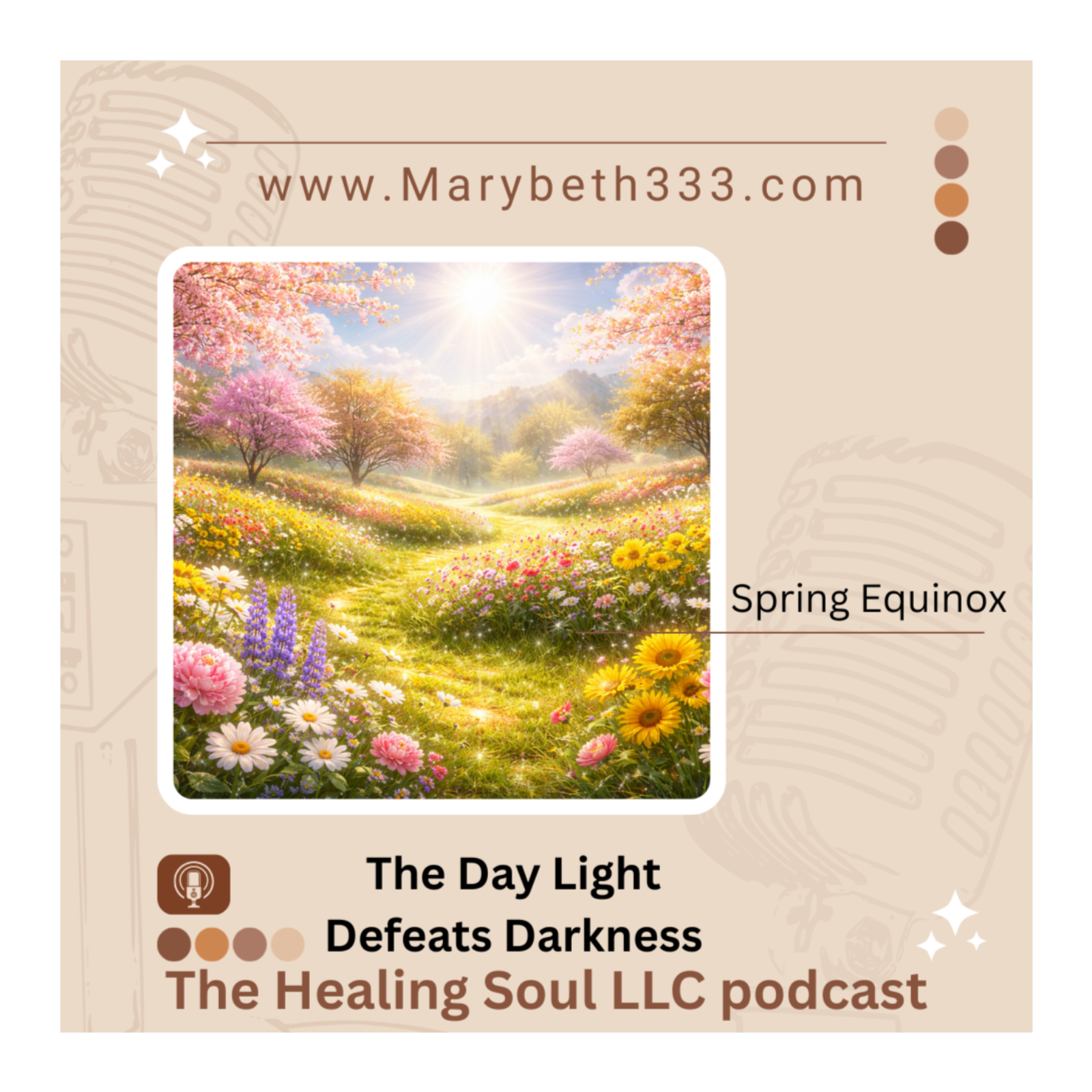 The Healing Soul LLC podcast with host Marybeth Rombach Nelson