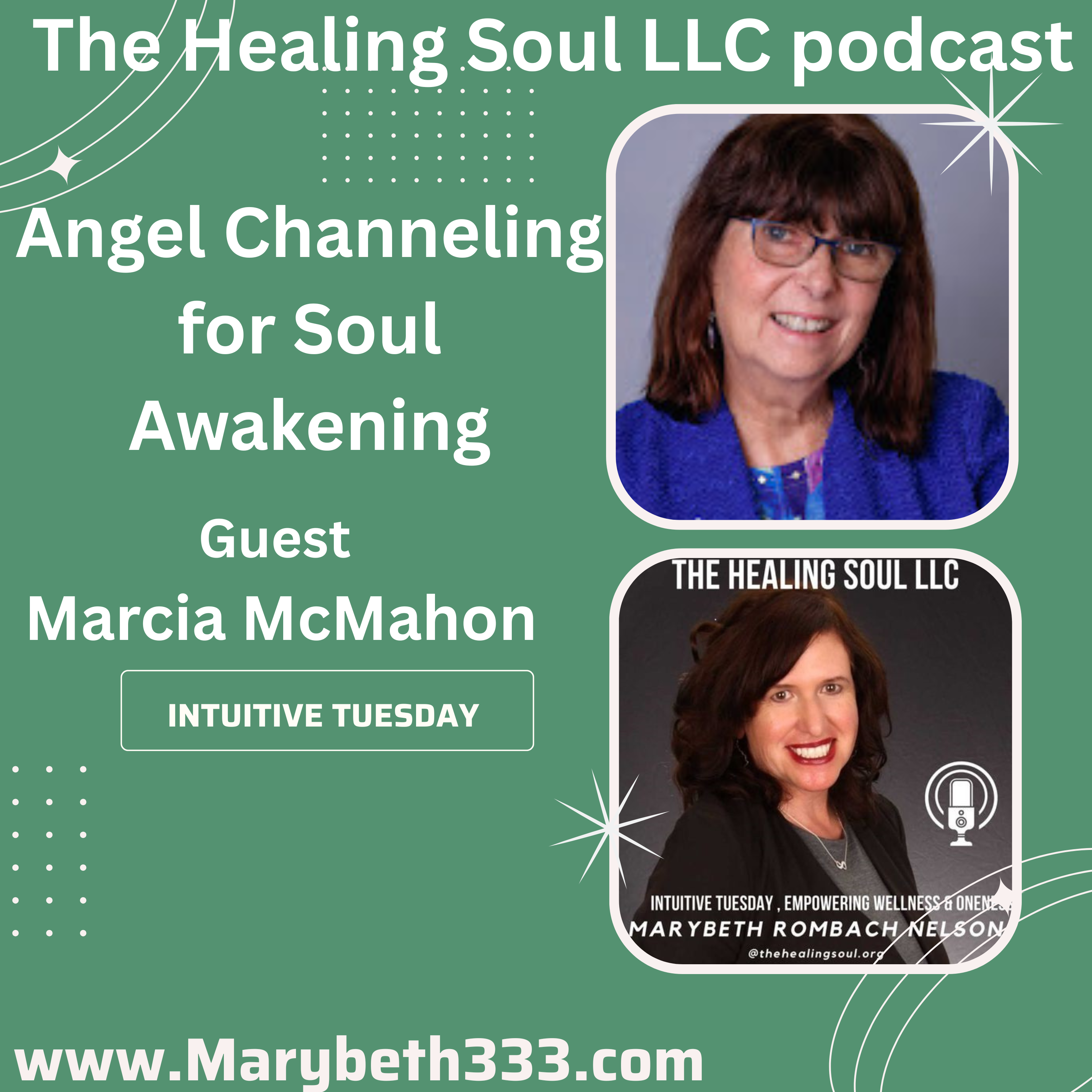 The Healing Soul LLC podcast with host Marybeth Rombach Nelson