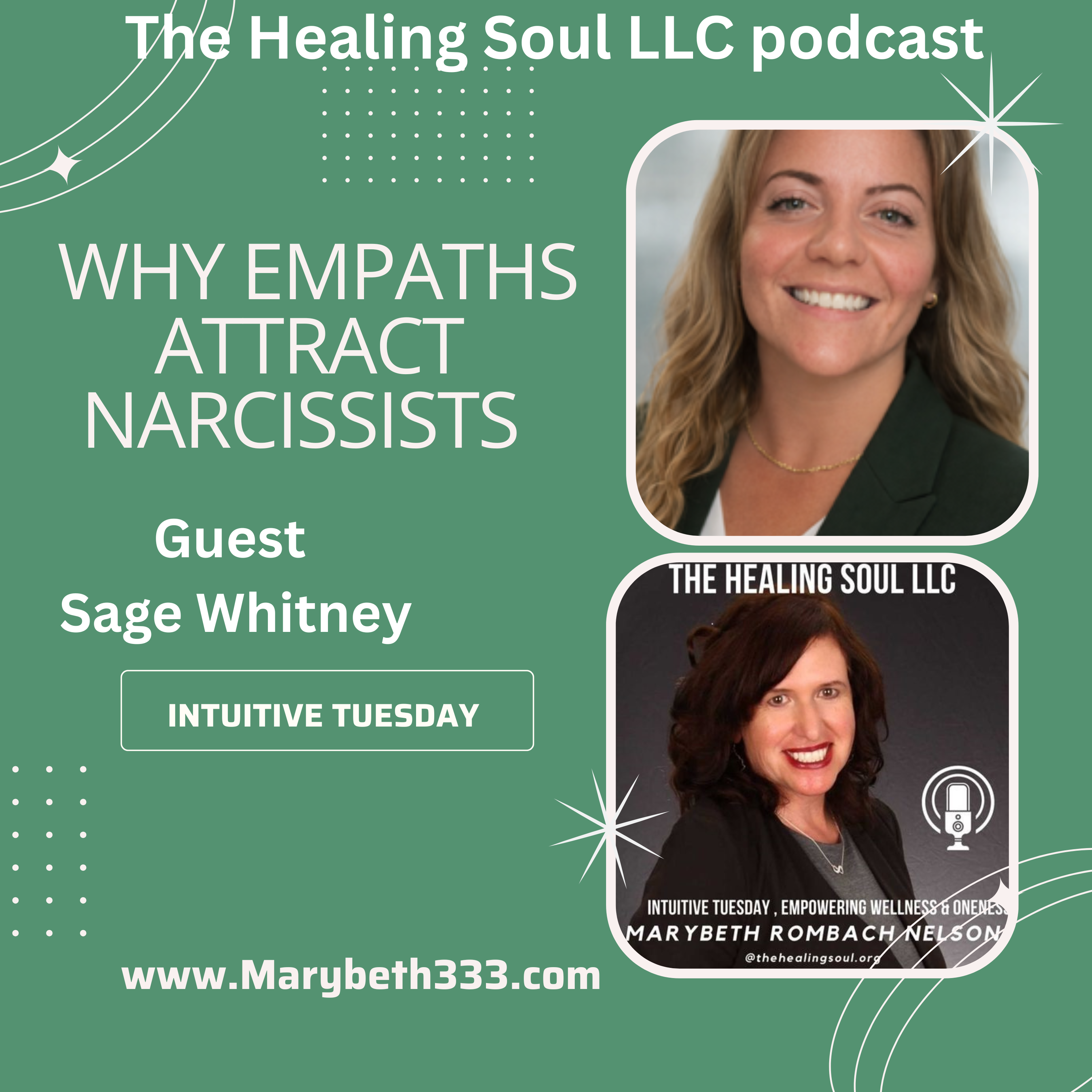 The Healing Soul LLC podcast with host Marybeth Rombach Nelson