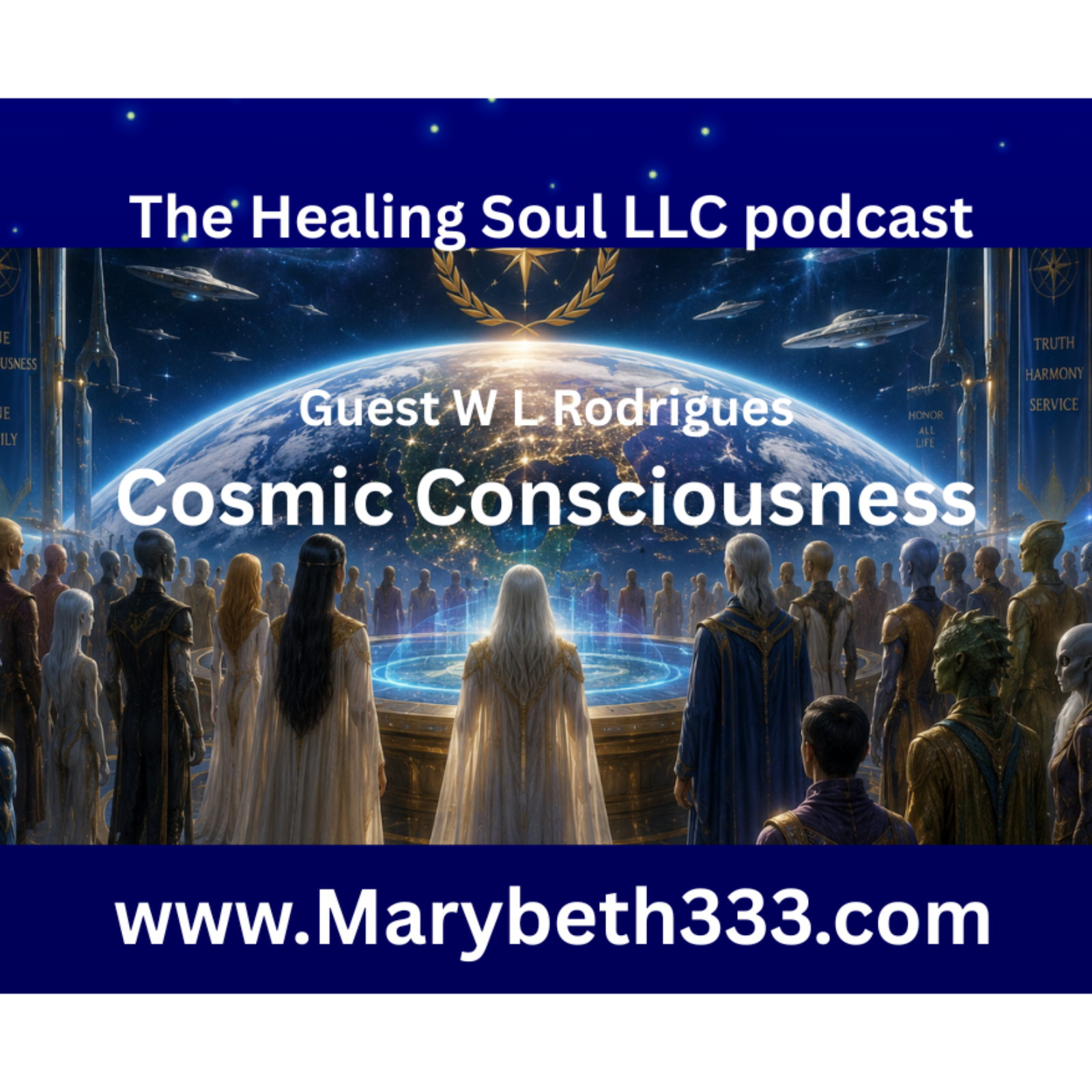 The Healing Soul LLC podcast with host Marybeth Rombach Nelson