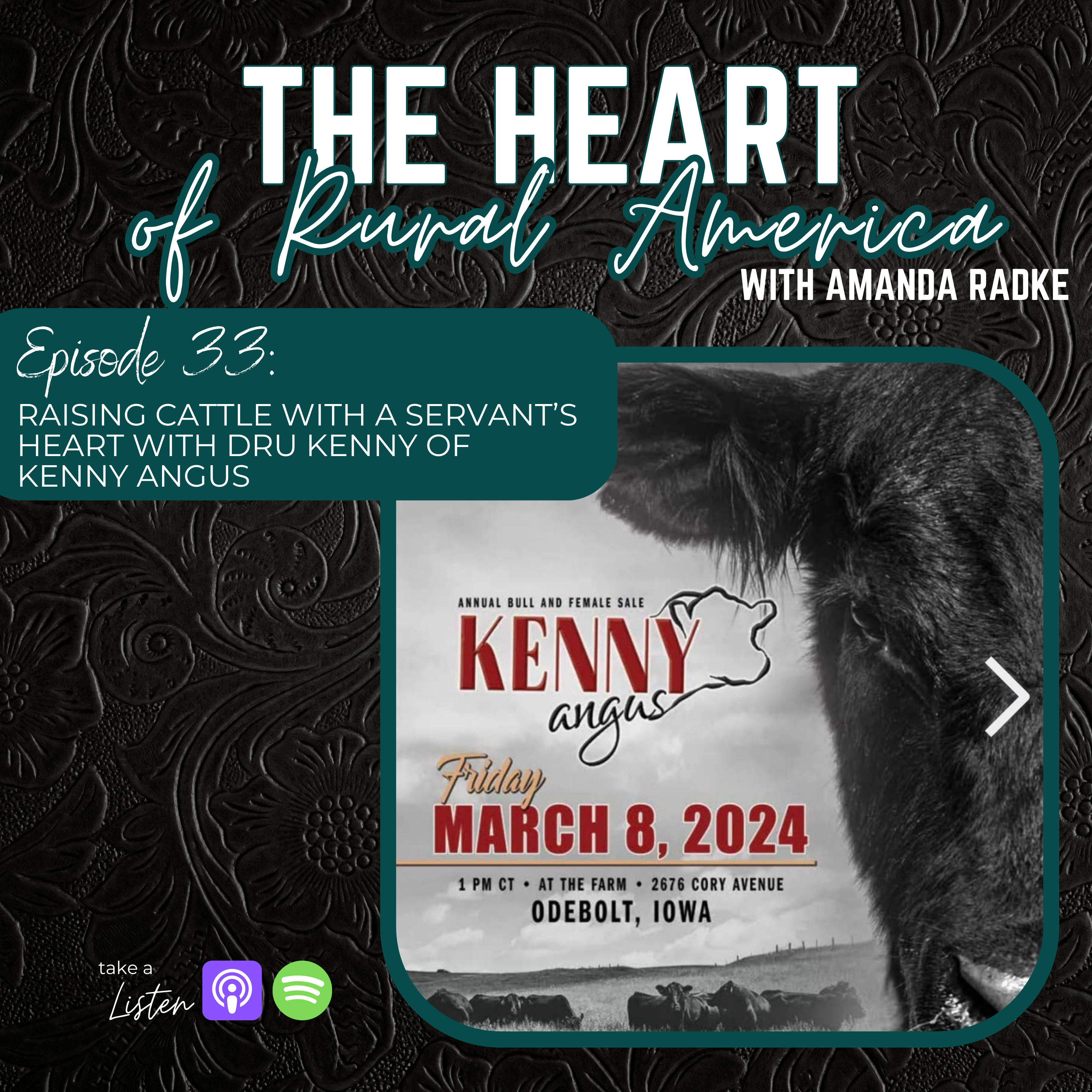 Raising Cattle With A Servant’s Heart With Dru Kenny of Kenny Angus