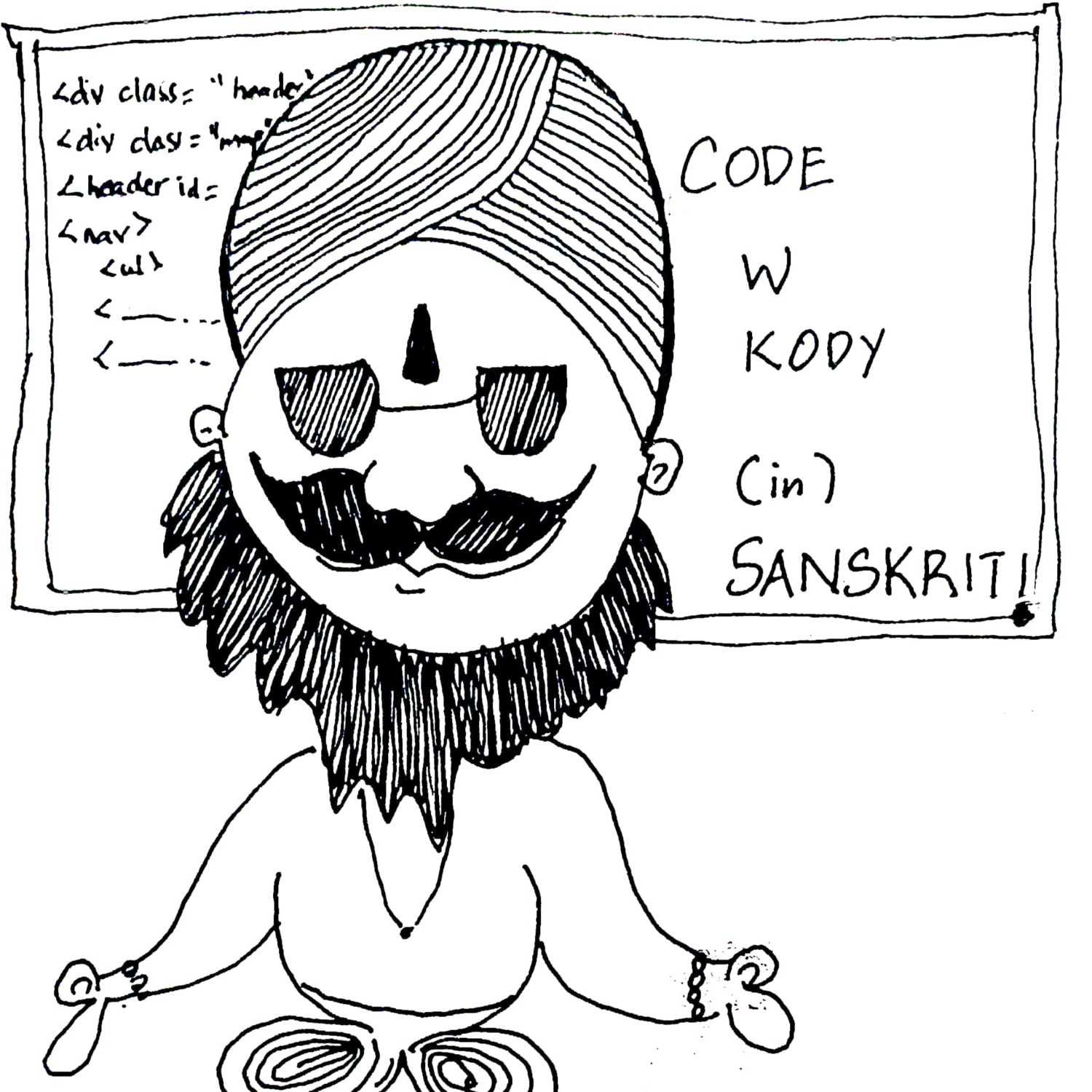 S2#1 - Code with Kody (in Sanskrit)