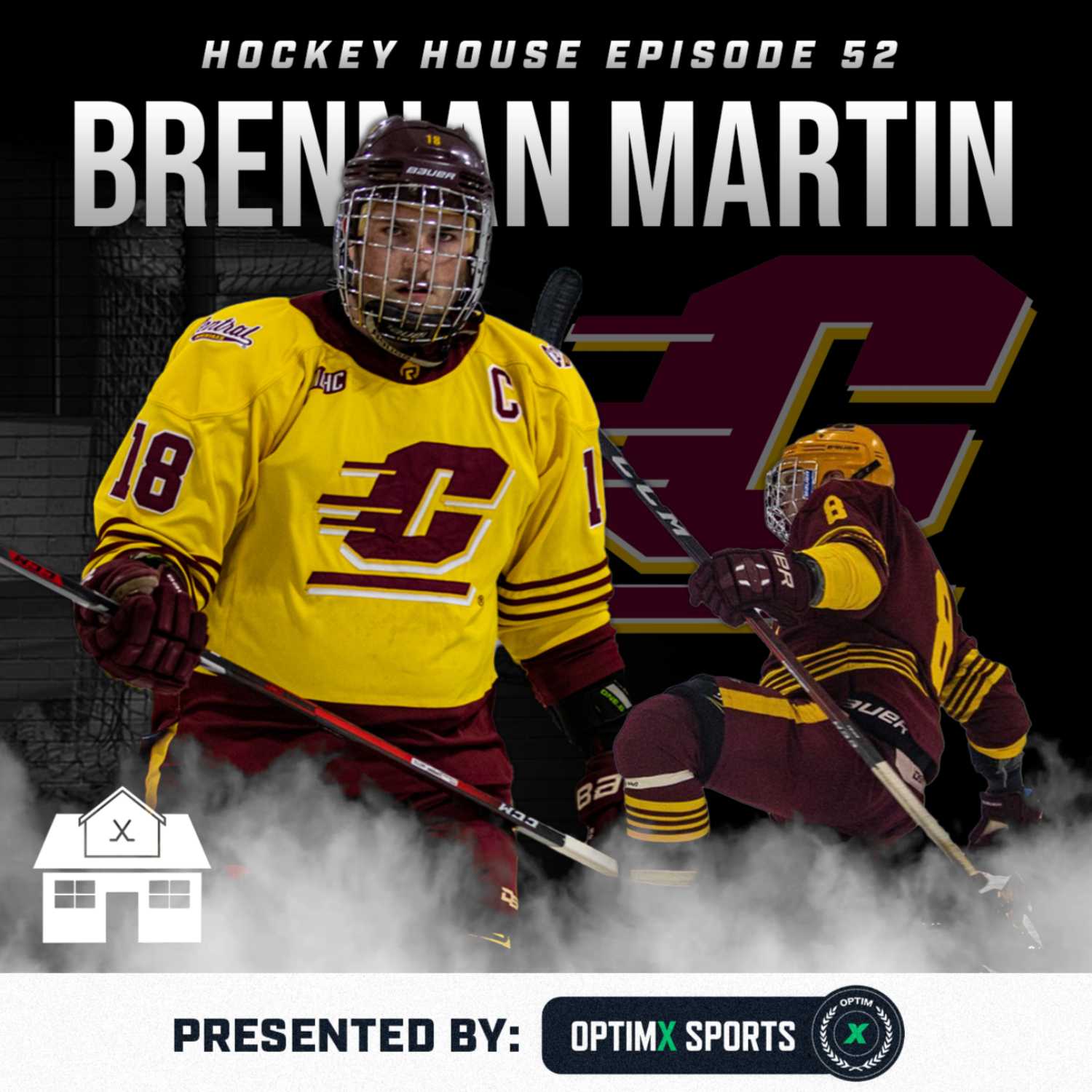 Hockey House Episode 52: Central Michigan | Brennan Martin