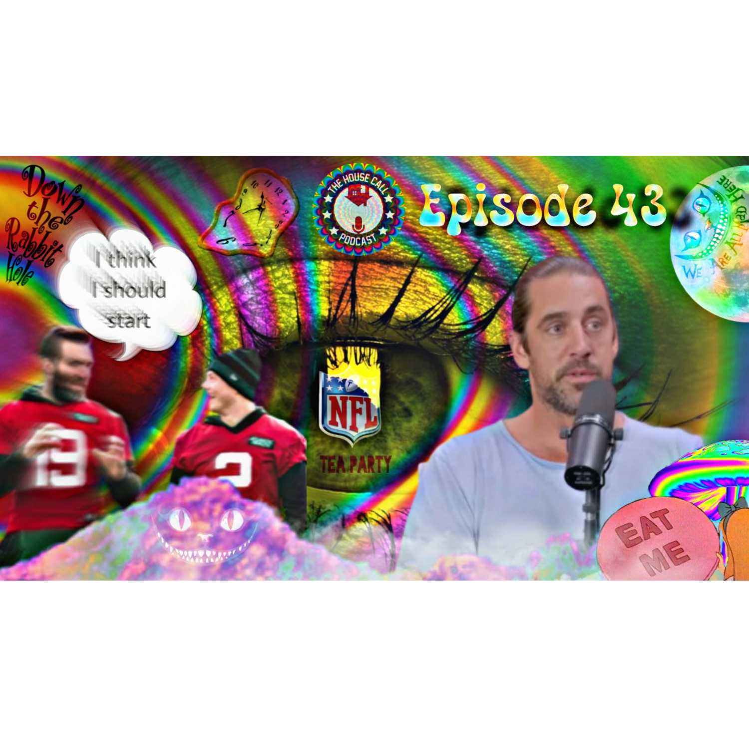 Aaron Rodgers uses Psychedelics? Is it fair? Roquan Smith wants out?!? episode artwork