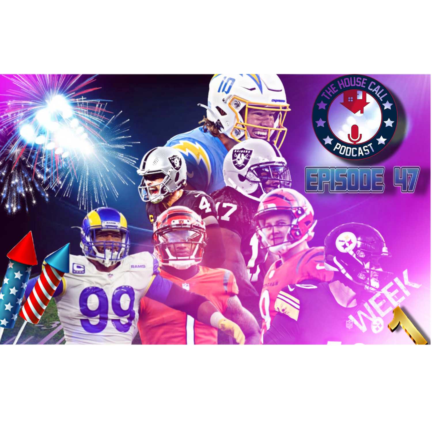2022 NFL week 1 predictions episode artwork