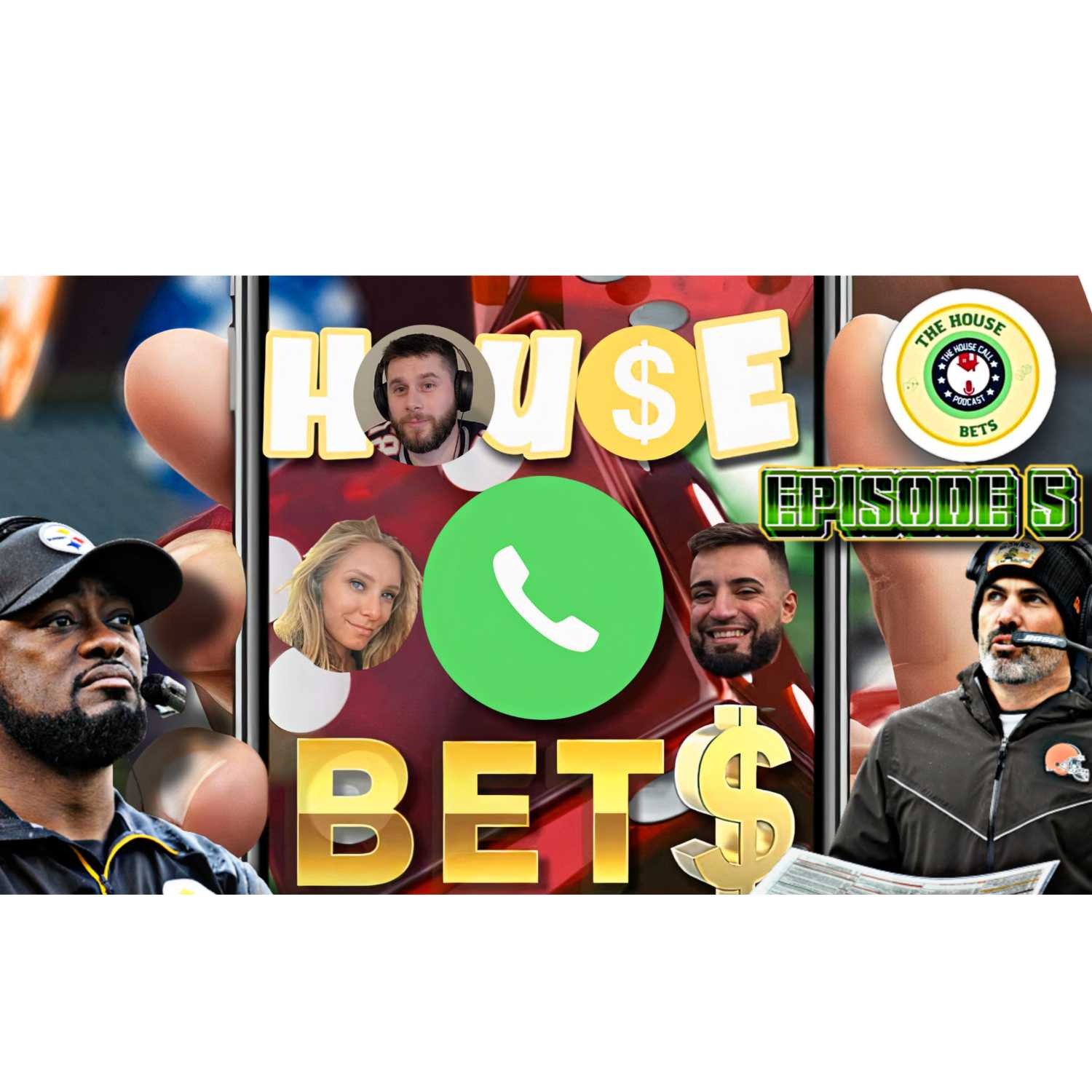 AFC North Match-up Steelers vs Browns, and your betting needs! episode artwork