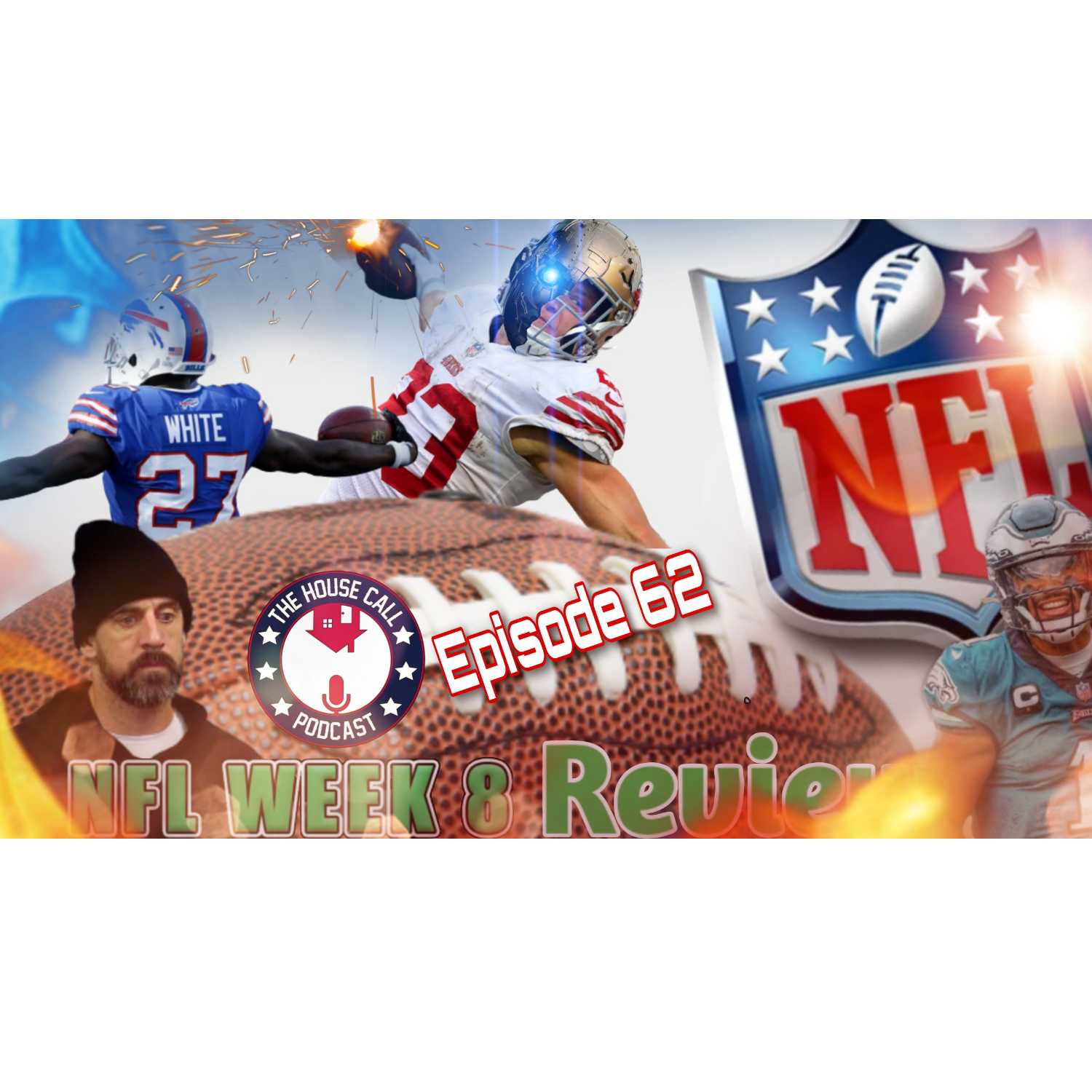 2022 NFL Week 8 review and Trade deadline trades episode artwork