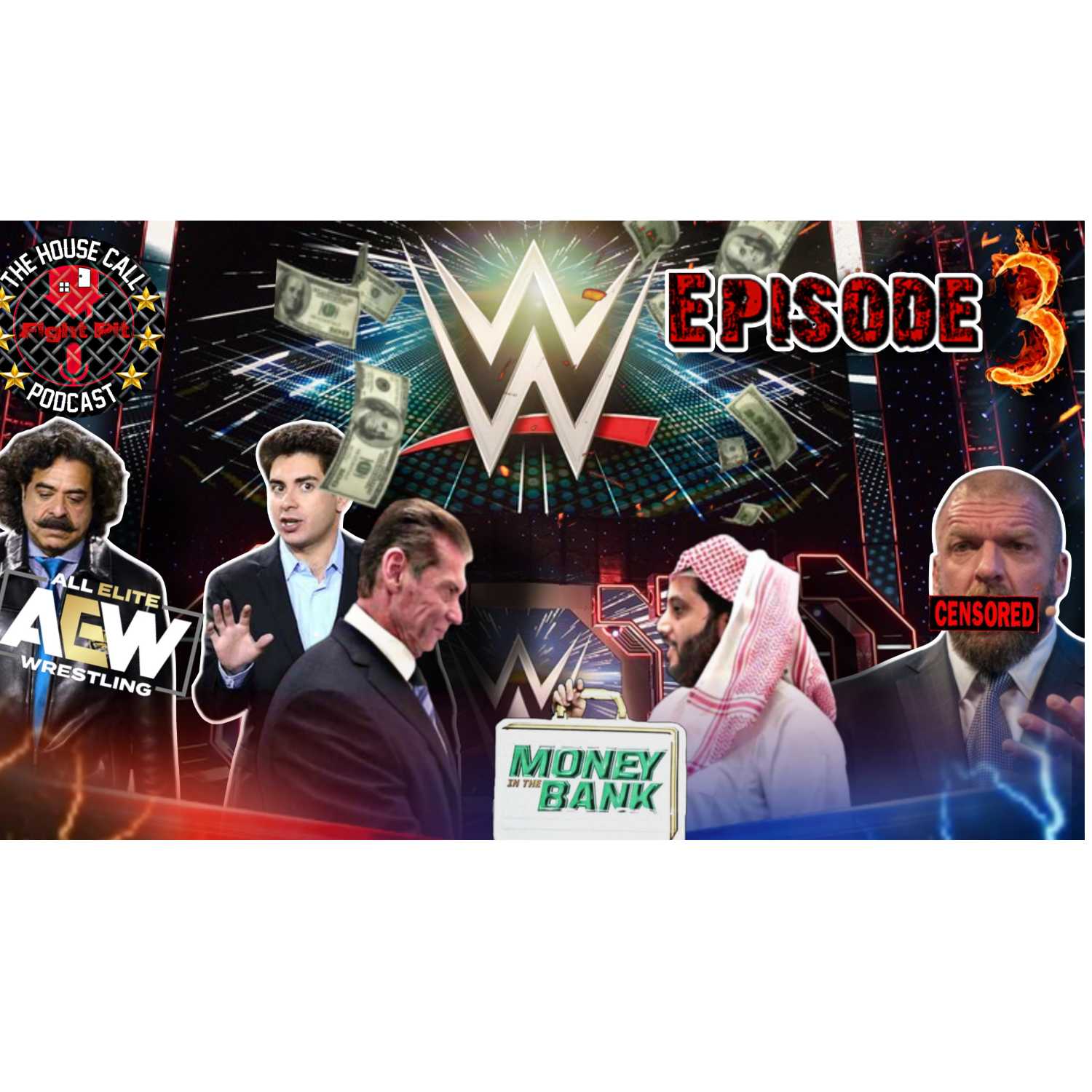 Vince McMahon returns to sell WWE!  episode artwork